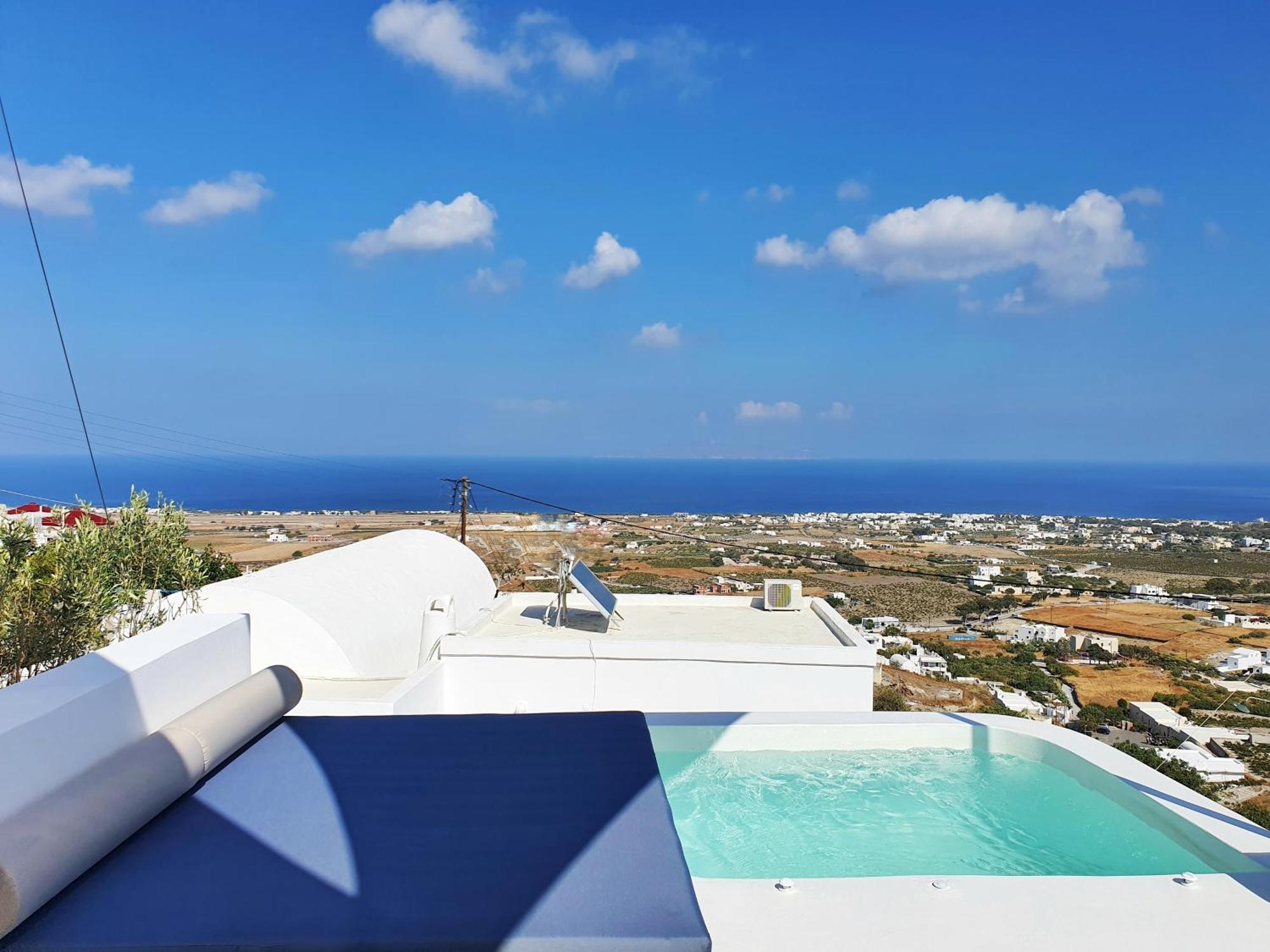 Sun Spell With Sea View-private Plunge Pool Fira (Santorini)
