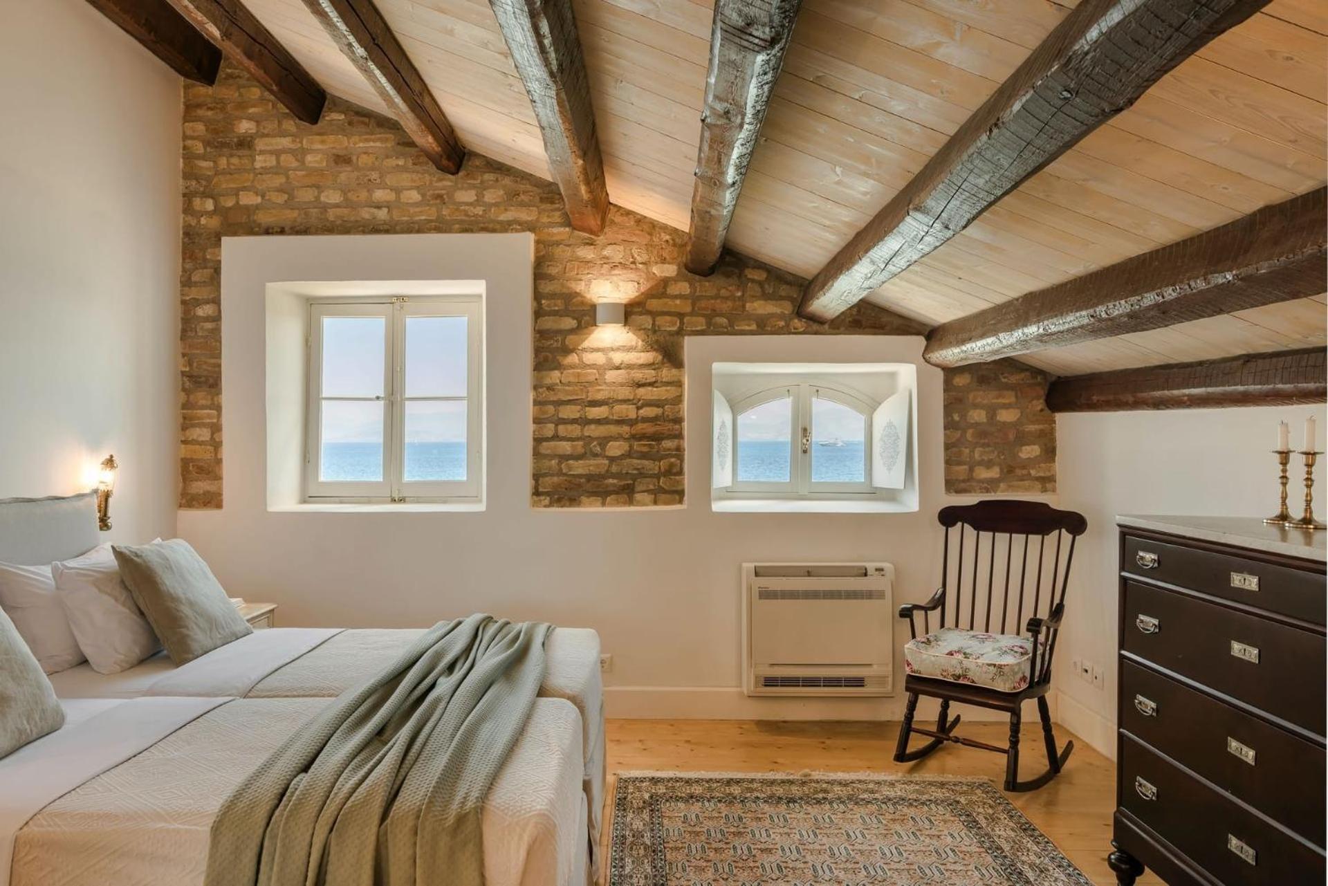 Magnificent Seafront Corfu - 5 En-suite Bedrooms -the Durrells House | Historic Elegance & Modern Luxuries - Direct Access & Private Heated Pool Villa