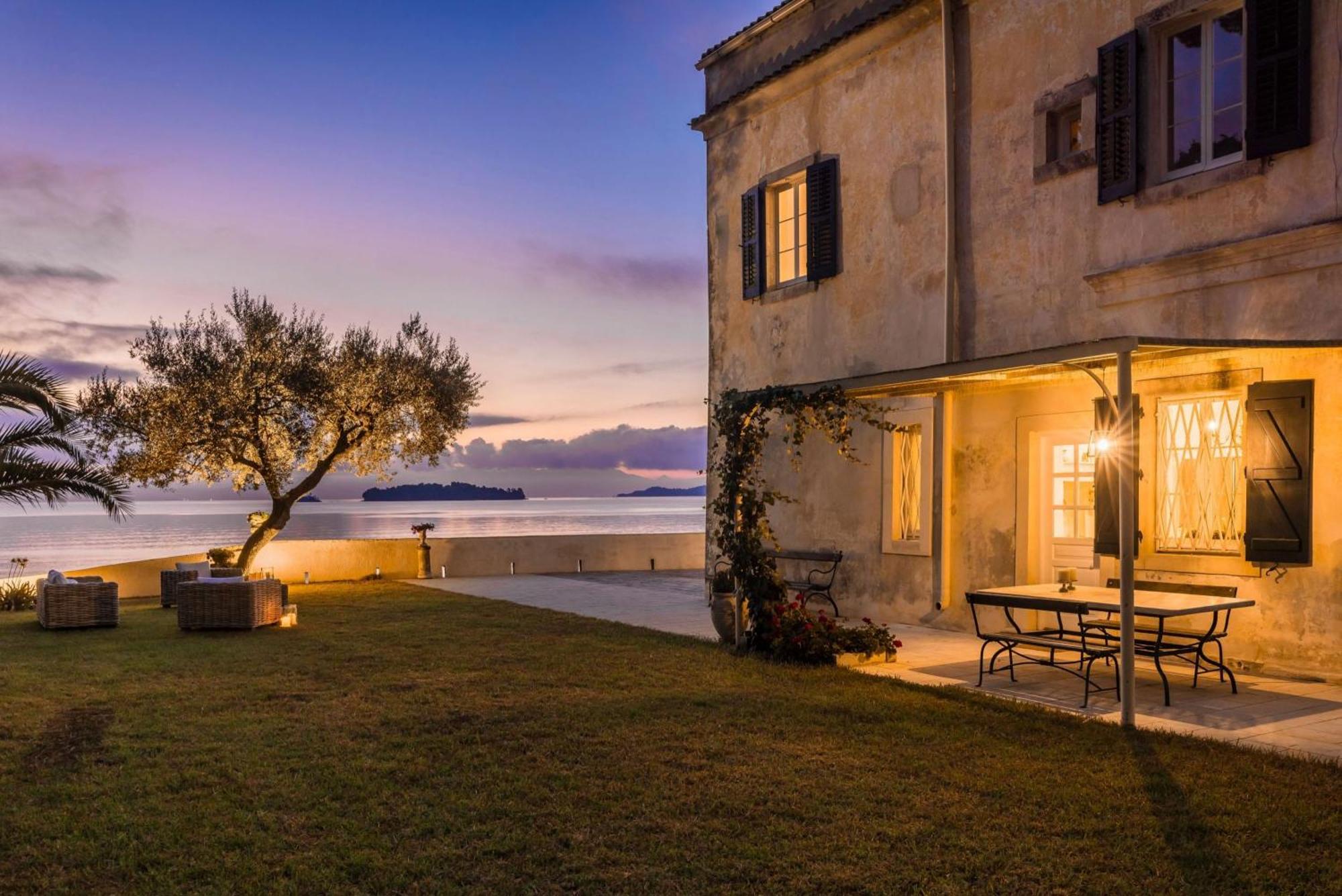 Magnificent Seafront Corfu - 5 En-suite Bedrooms -the Durrells House | Historic Elegance & Modern Luxuries - Direct Access & Private Heated Pool Villa *