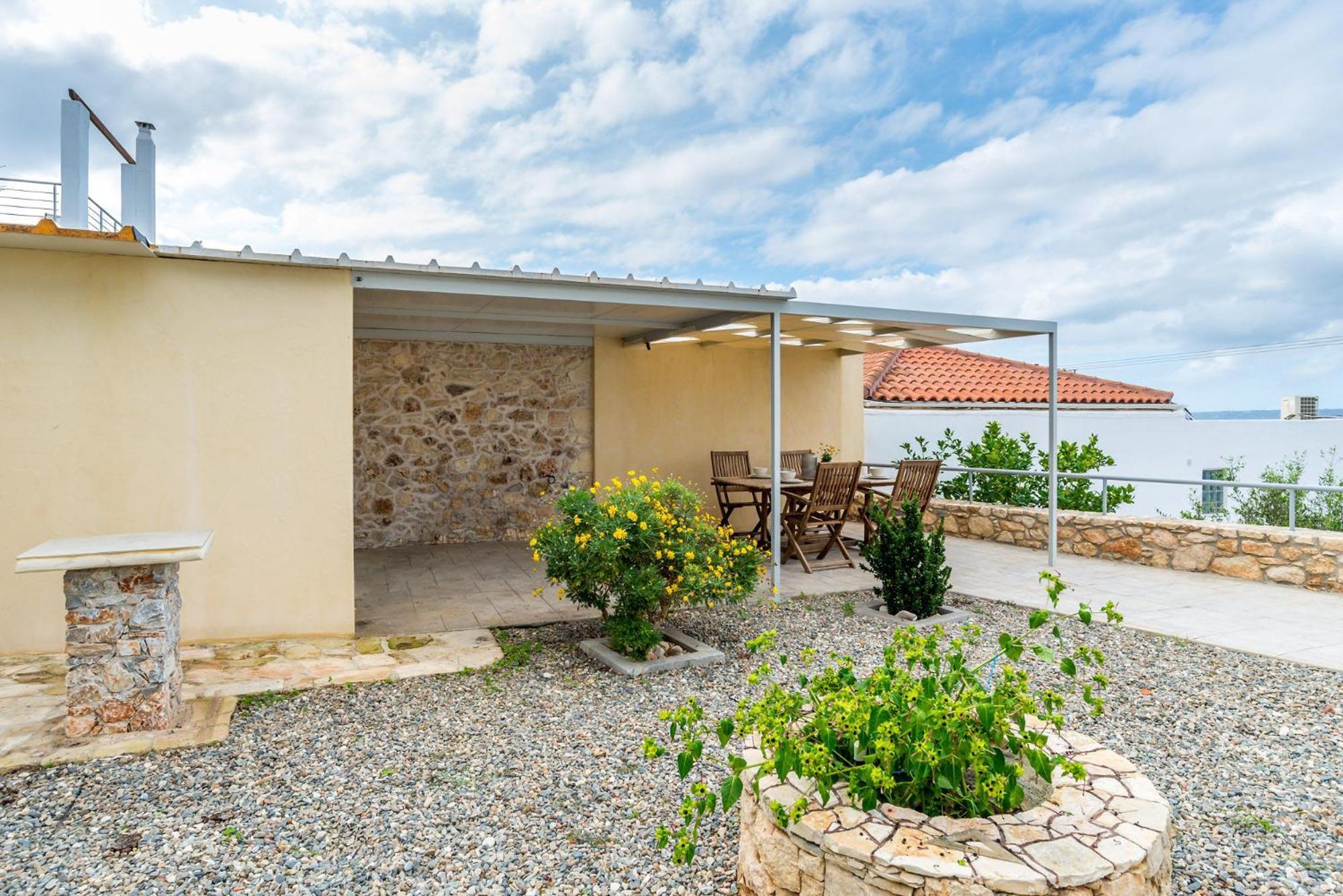 Amazing View Villa-mathaios In -by Apokornas Villa