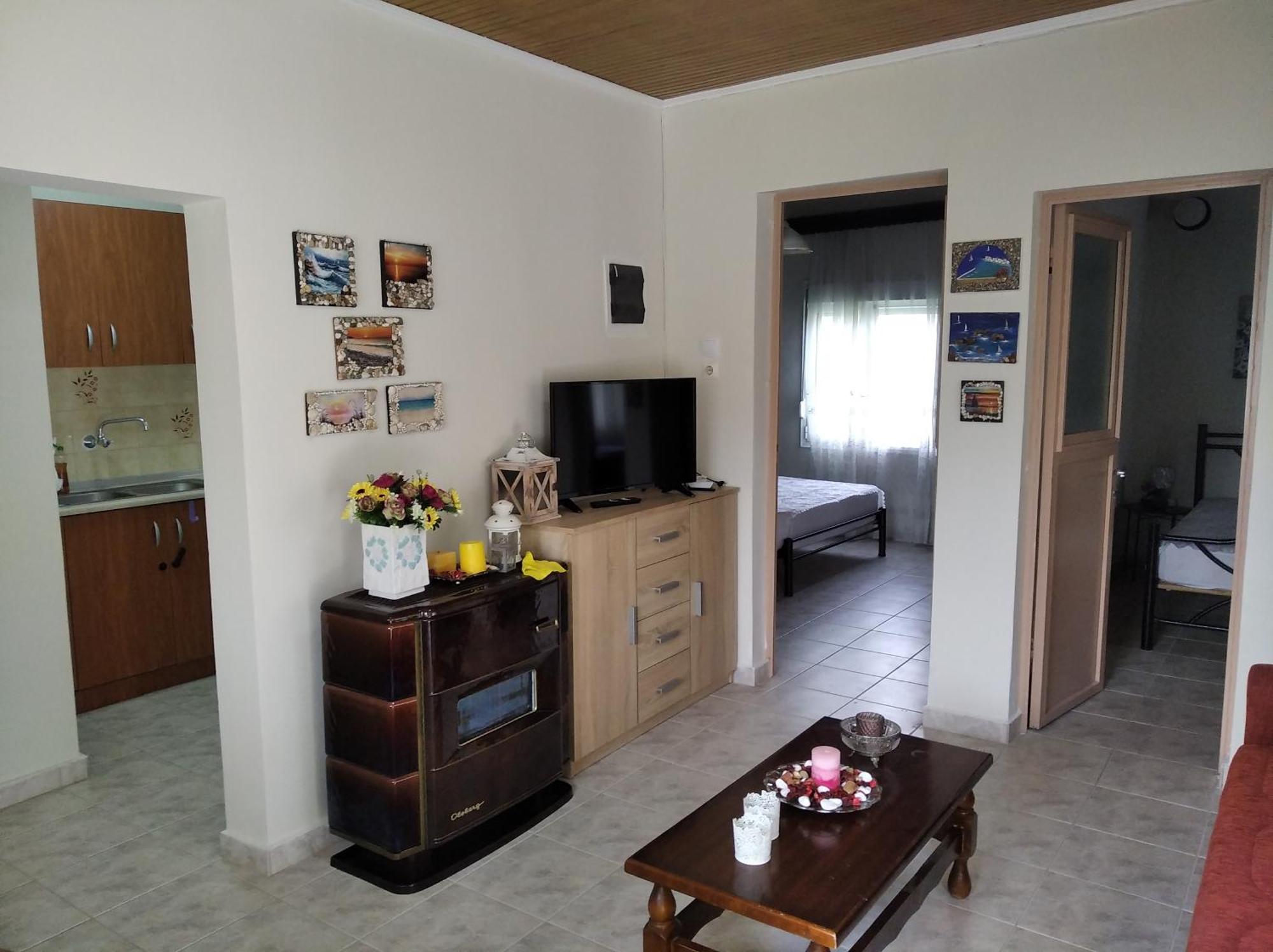 Holiday home Kalyves, 2 Bedrooms, Sleeps 6, 700sqmgarden, 180m From