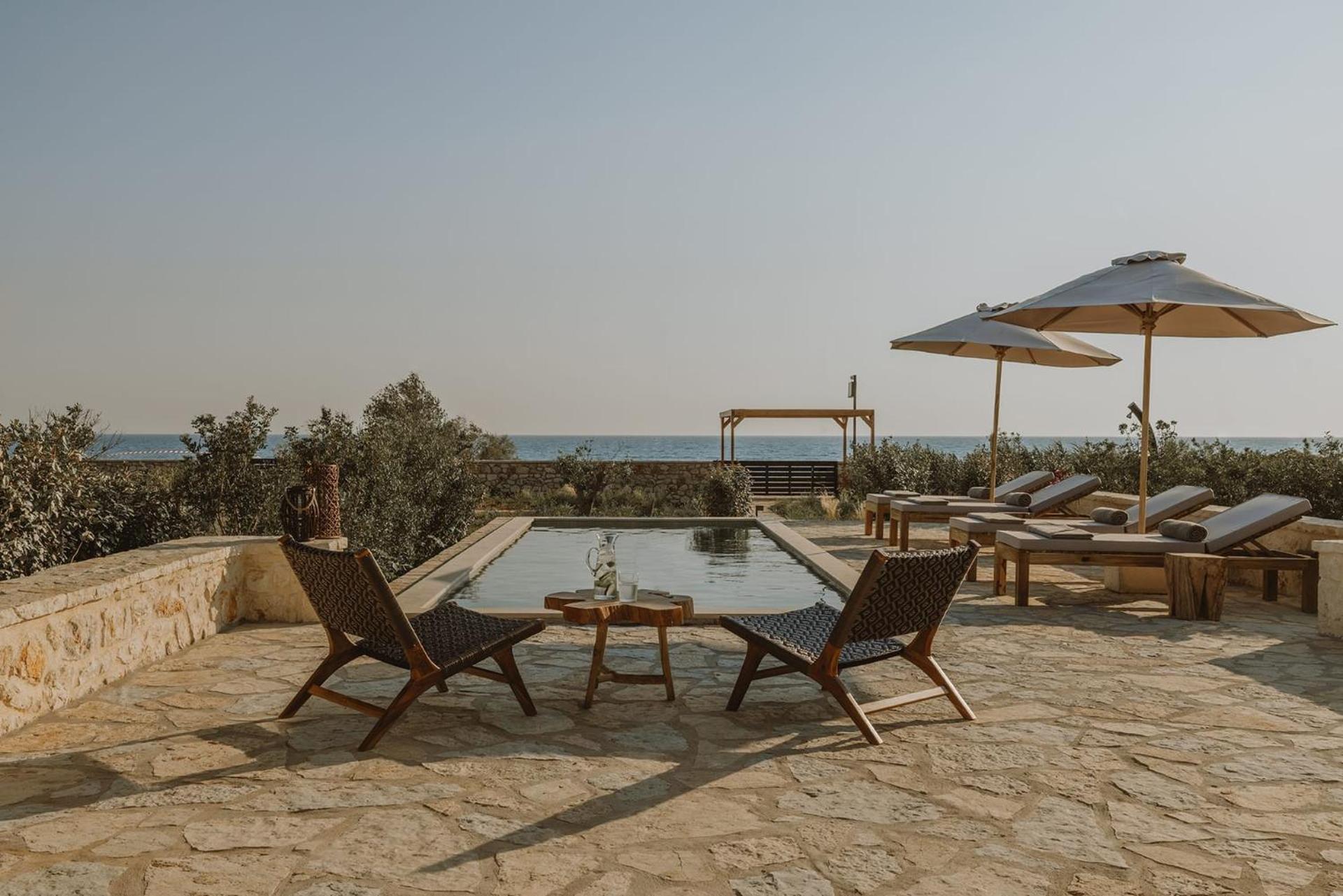 Beautiful Soleil 1 Bedroom Private Pool And Stunning Sea Views Kanali Villa