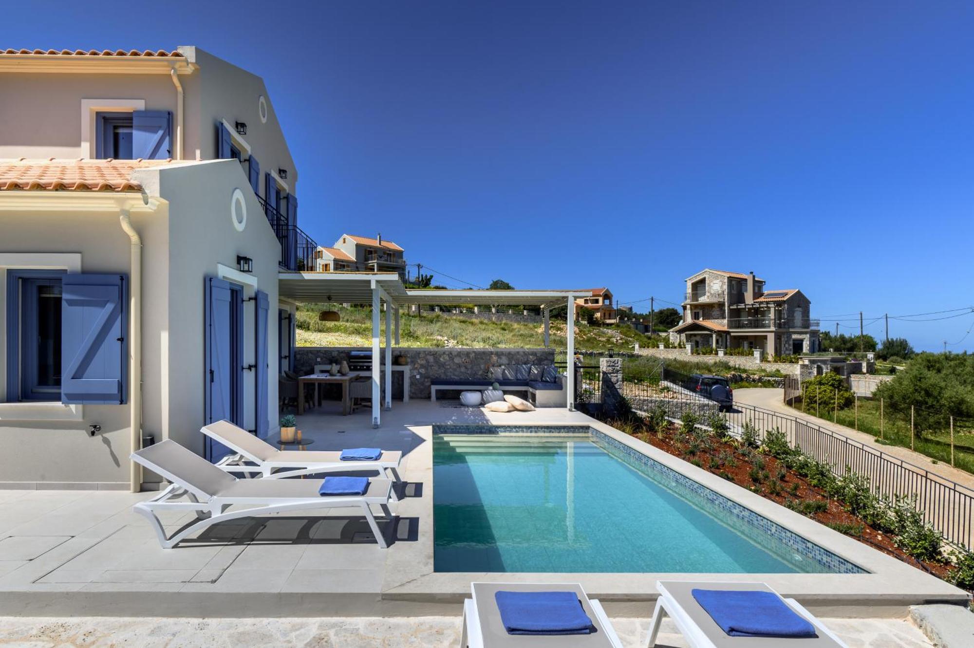 Ariste With Stunning Views Near Fiscardo Katsarata