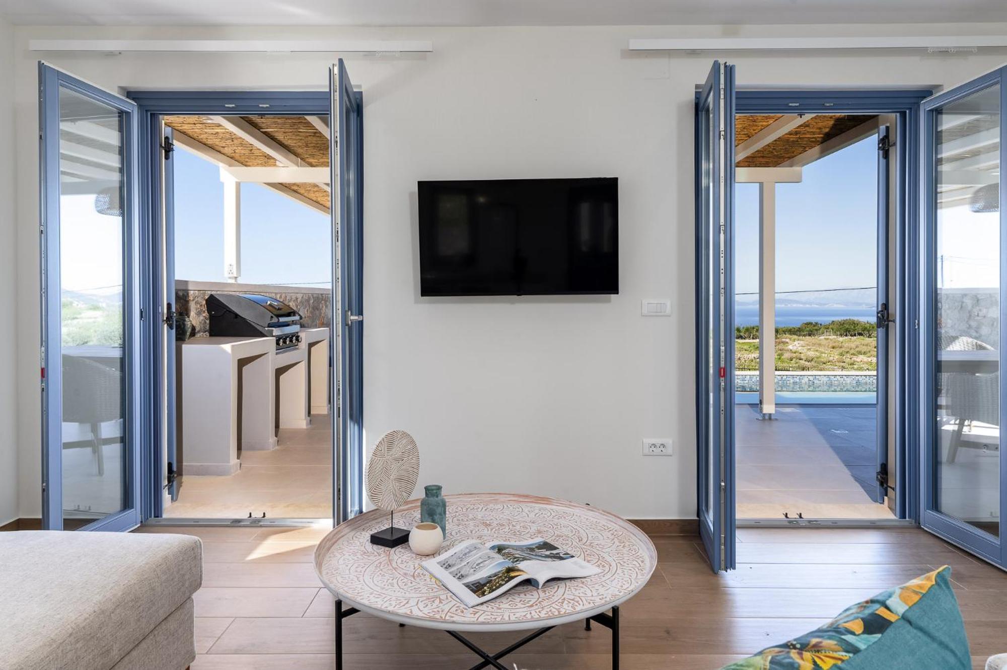 Ariste With Stunning Views Near Fiscardo Villa Katsarata