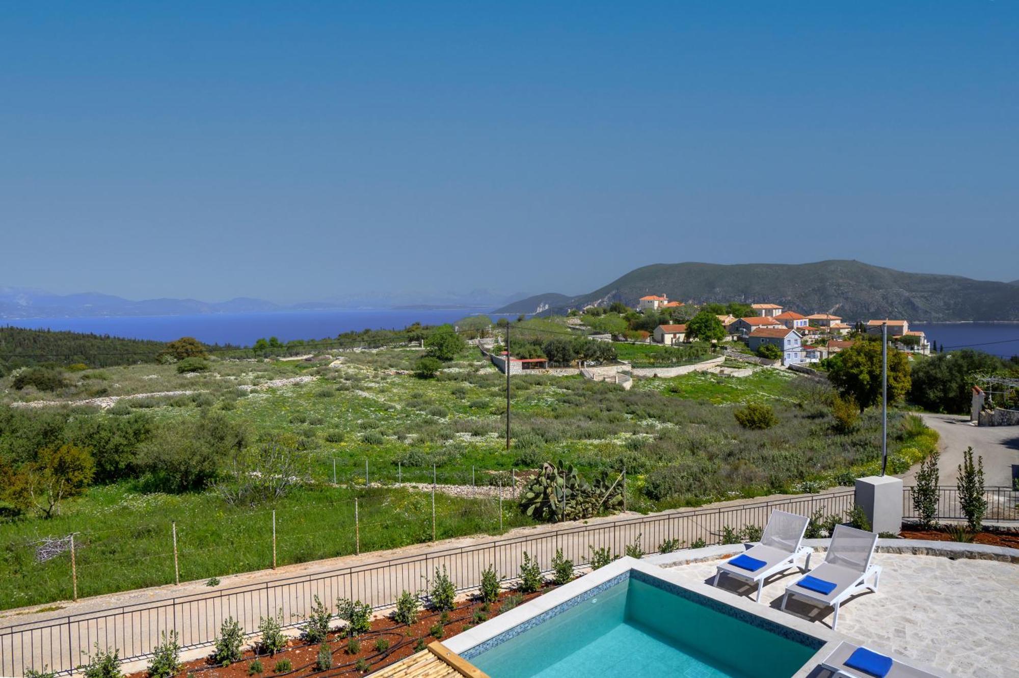 Villa Ariste With Stunning Views Near Fiscardo *