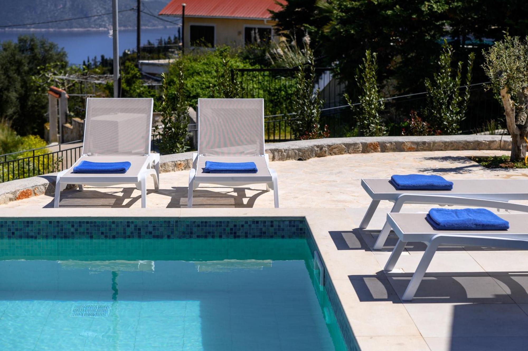 Ariste With Stunning Views Near Fiscardo Villa Katsarata
