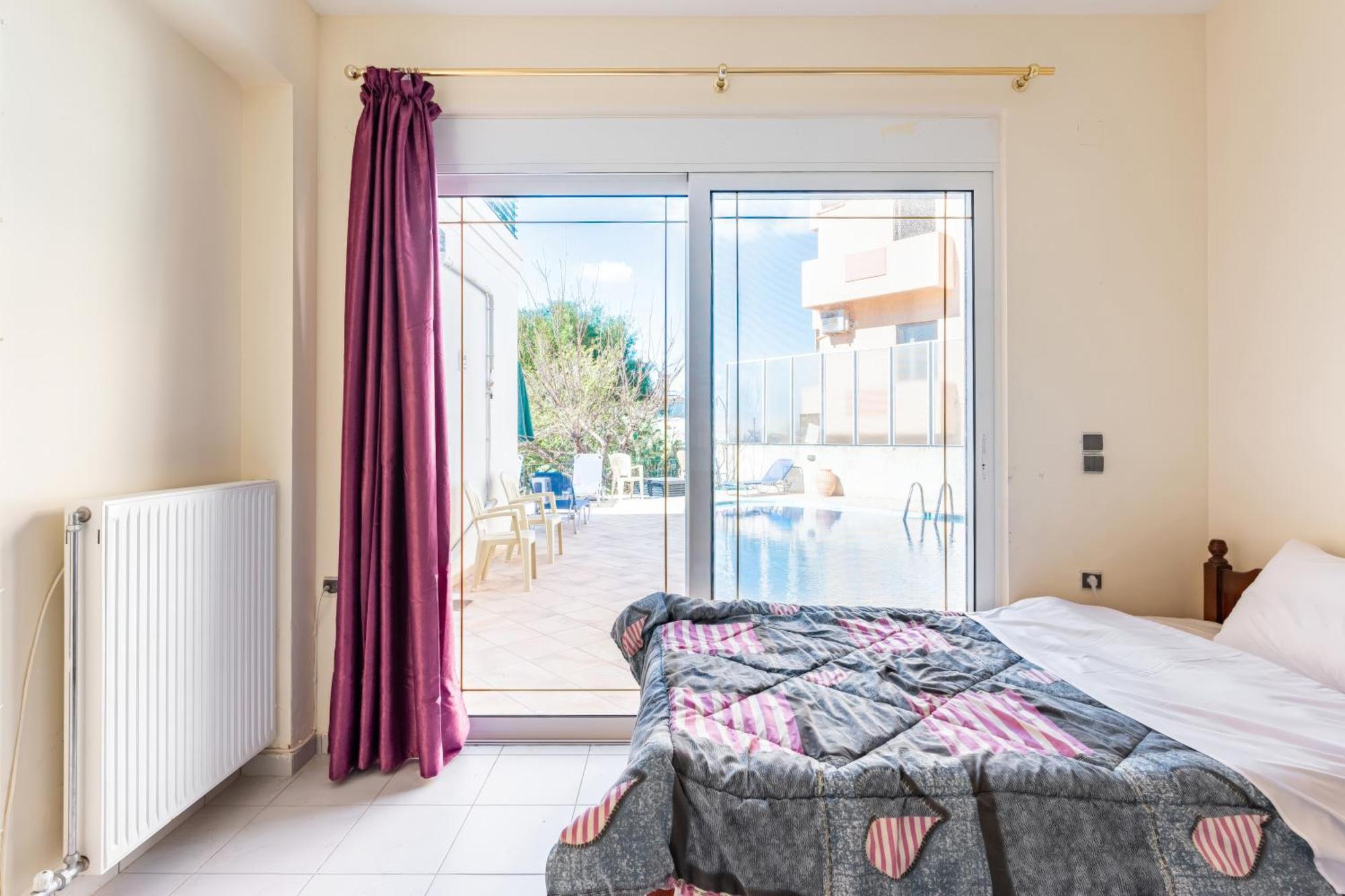 Villa Wonderful In Chania With Private Pool, Panoramic Sea Views & Spacious Interiors