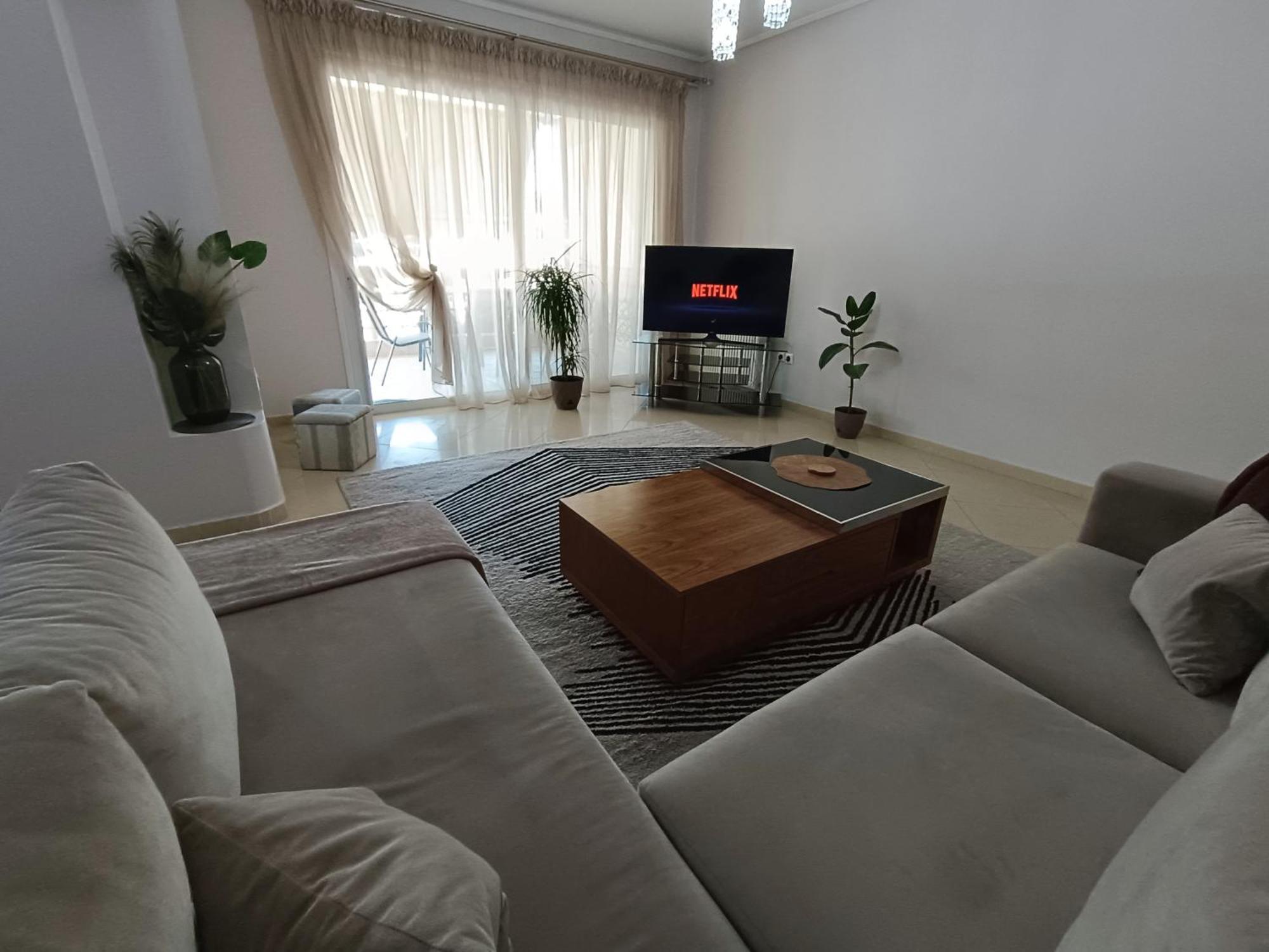 New Elegant Roof Apartment Acharnes