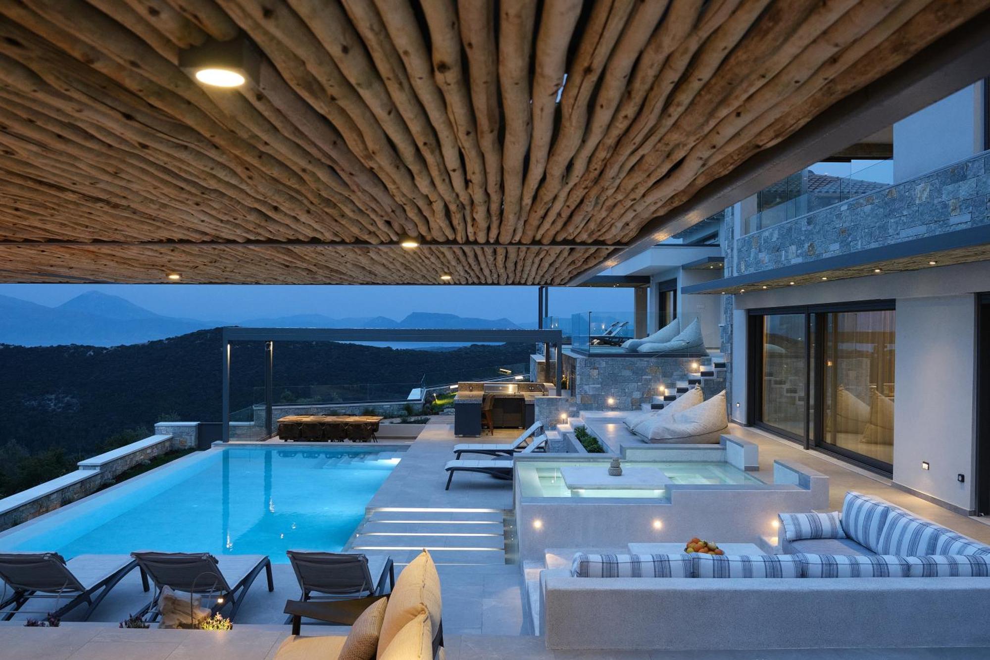 Villa Escape View Lefkada Fternon