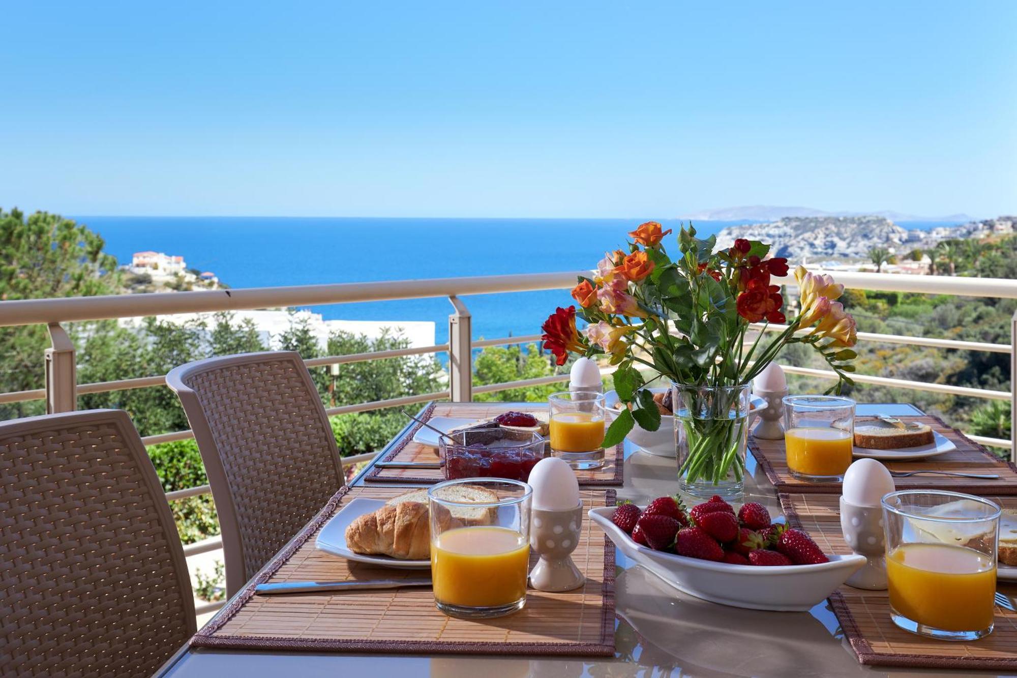 Spacious With Private Eco-pool And Panoramic Sea View Villa Agia Pelagia (Crete)
