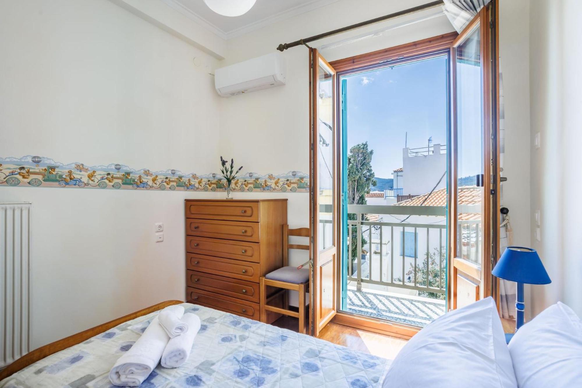 Port View Skopelos Town