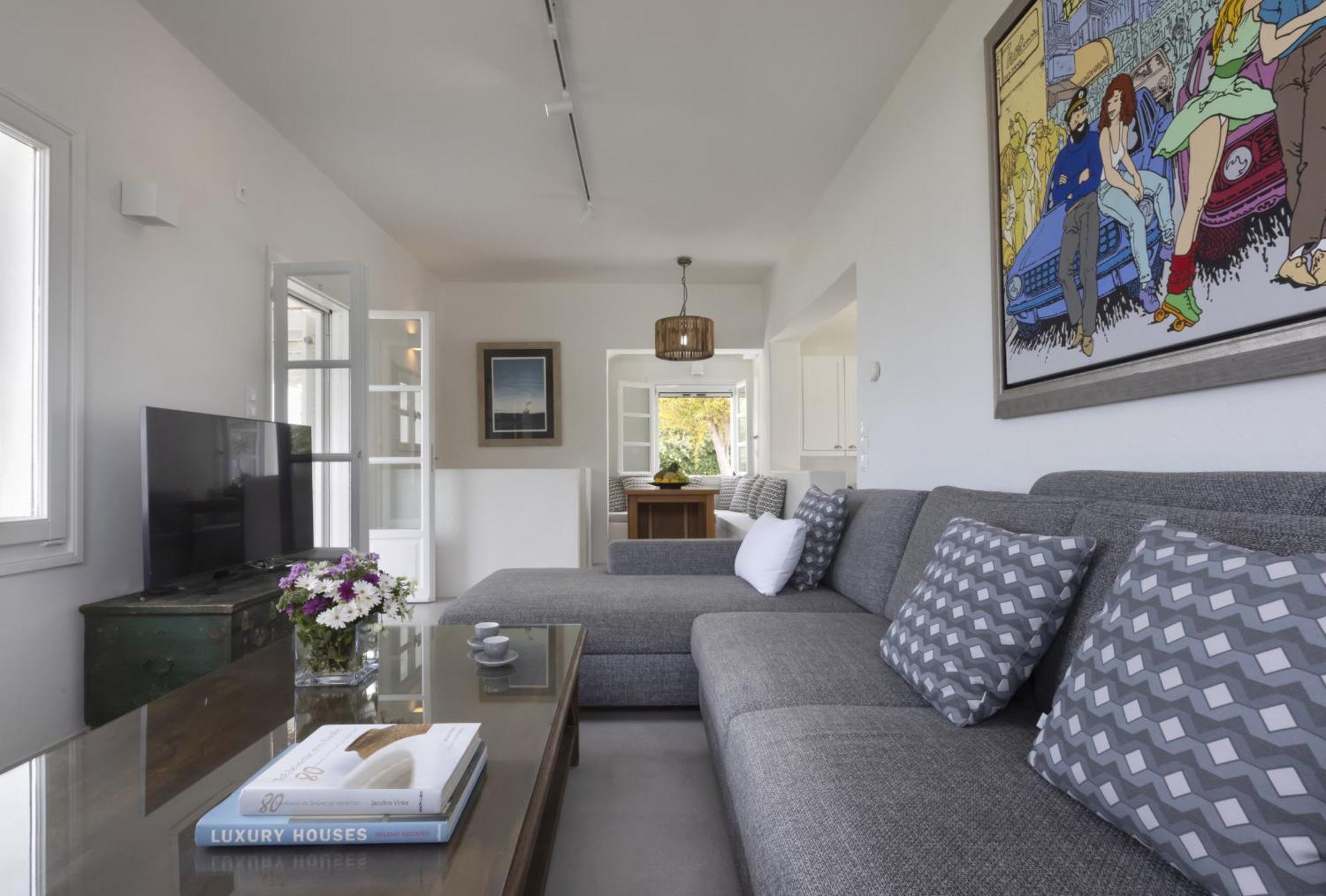 Villa Alkyoni - Beautiful 8-person Family With Great Views Naousa (Paros)