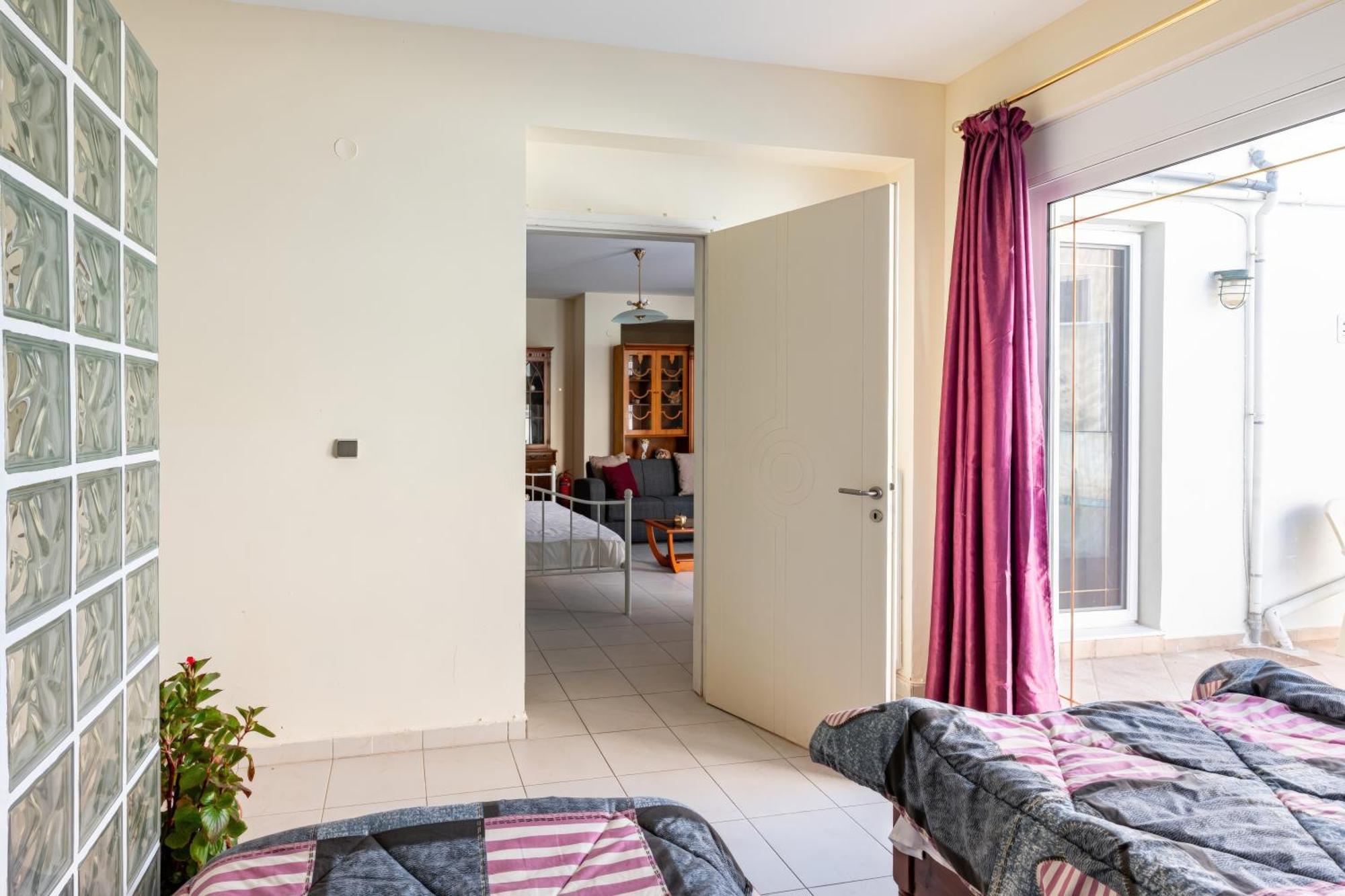 Wonderful In Chania With Private Pool, Panoramic Sea Views & Spacious Interiors Villa Agios Onoufrios