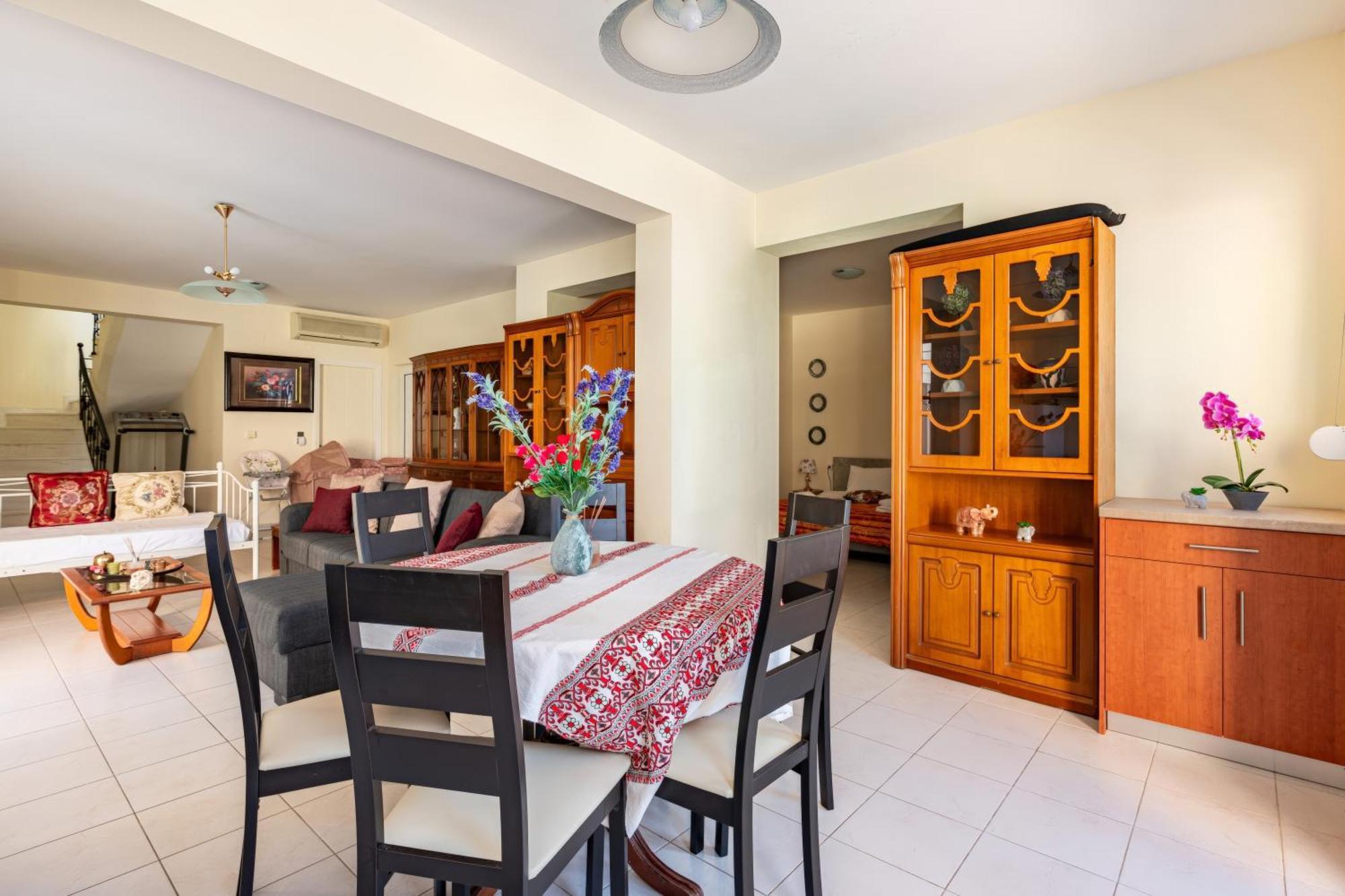 Wonderful In Chania With Private Pool, Panoramic Sea Views & Spacious Interiors Villa