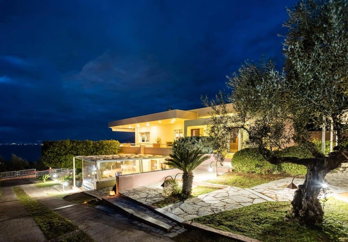 Verga Sunset Gem - Ilia Seaview Private Retreat * Mikra Mandinia