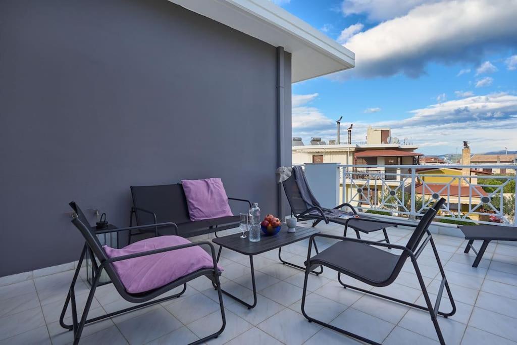 Chrysanthi Luxury In Salakos, With Pool & Jacuzzi, Near *