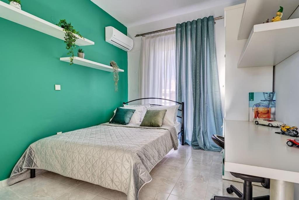 Villa Chrysanthi Luxury In Salakos, With Pool & Jacuzzi, Near
