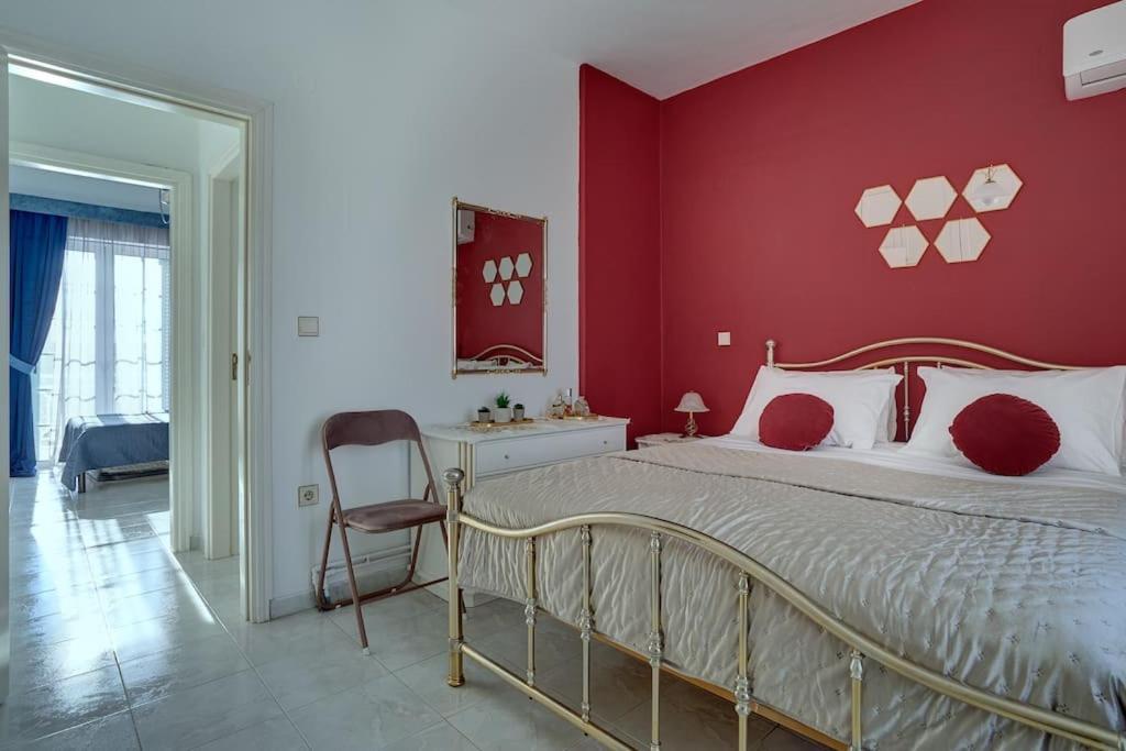 Chrysanthi Luxury In Salakos, With Pool & Jacuzzi, Near Villa Salakos