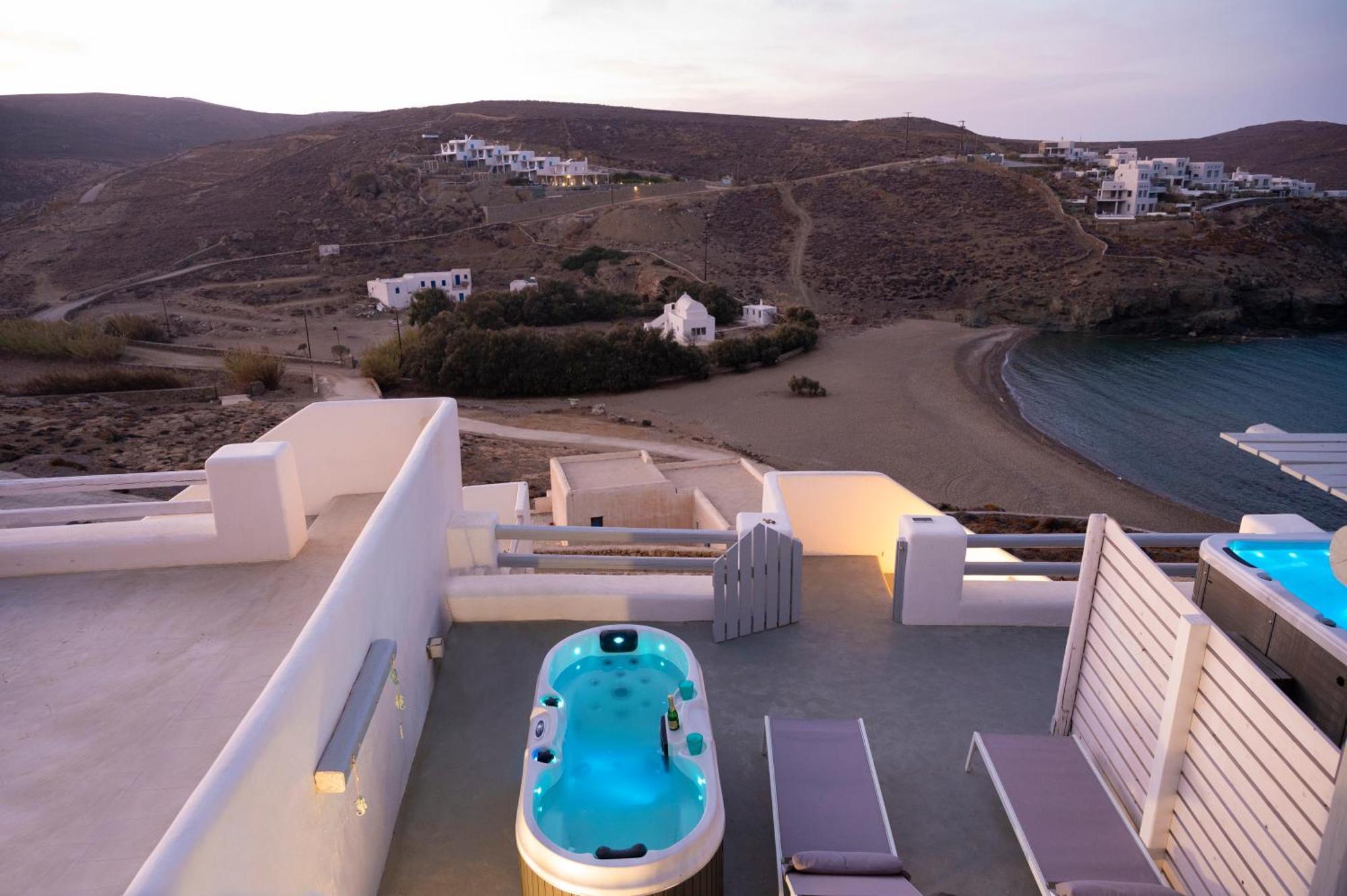 Seaview Mesonette With Private Hot Tub * Mykonos Town
