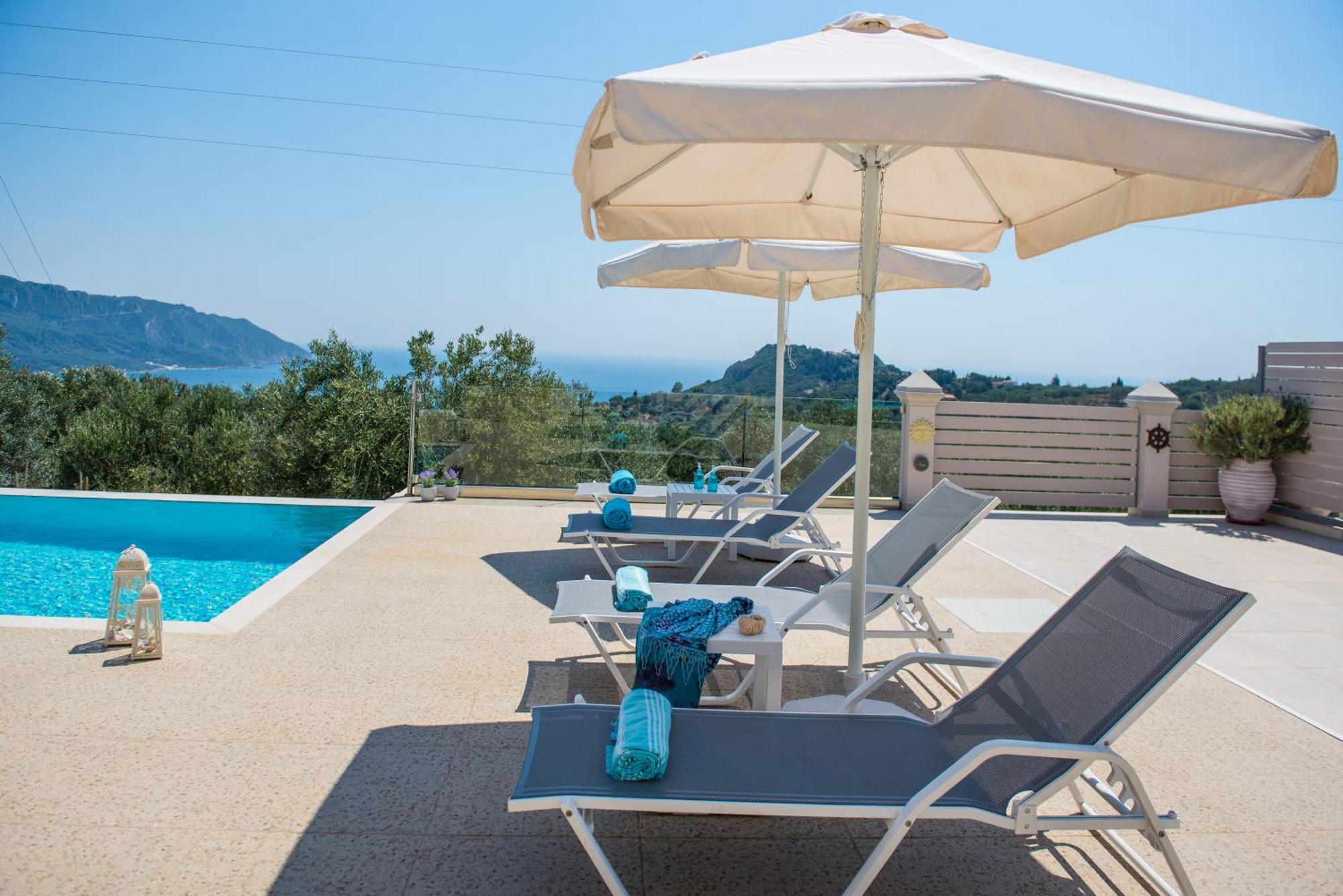 Villa Lefkimmiatis Corfu Afionas