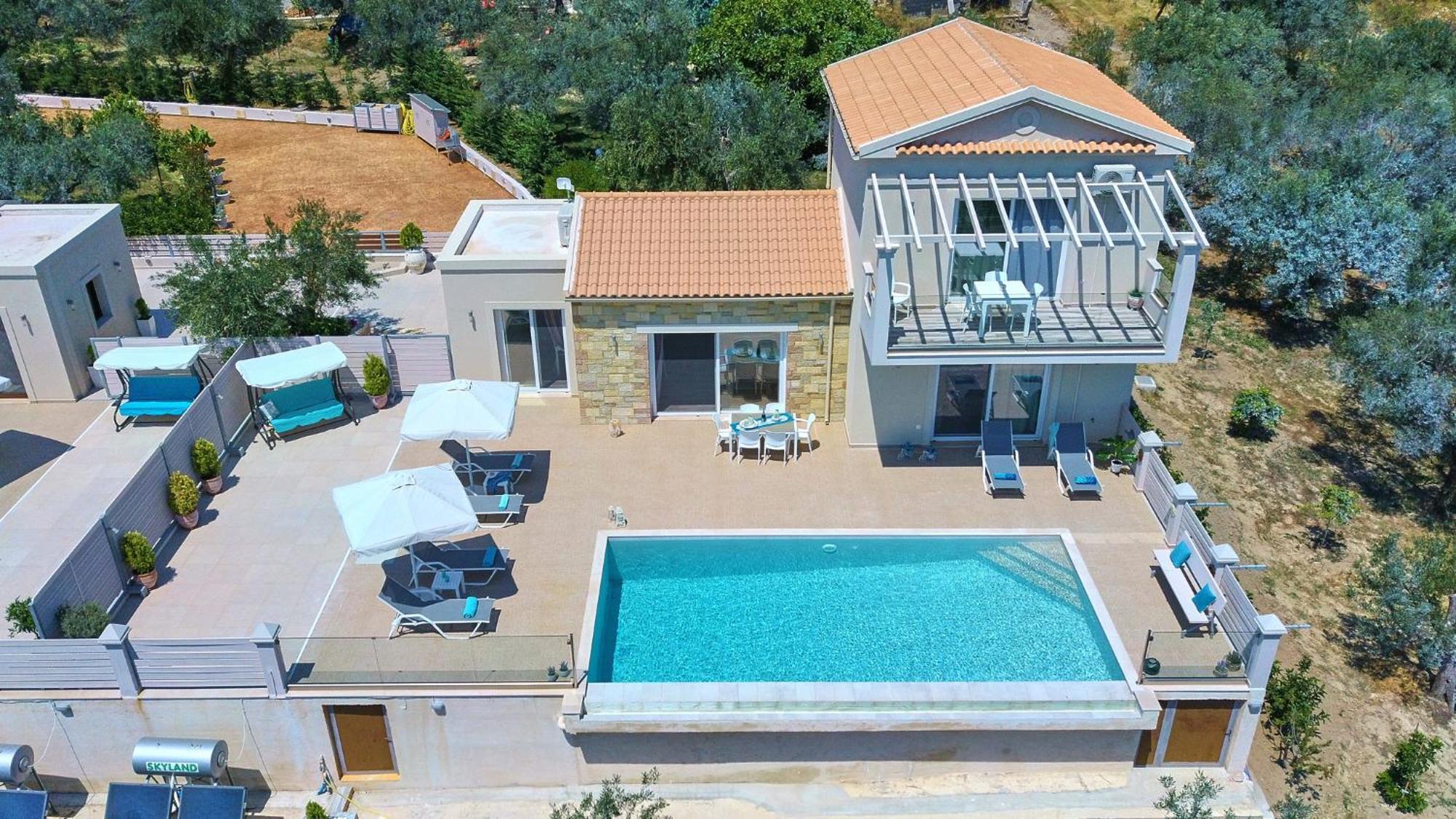 Lefkimmiatis Corfu Villa *