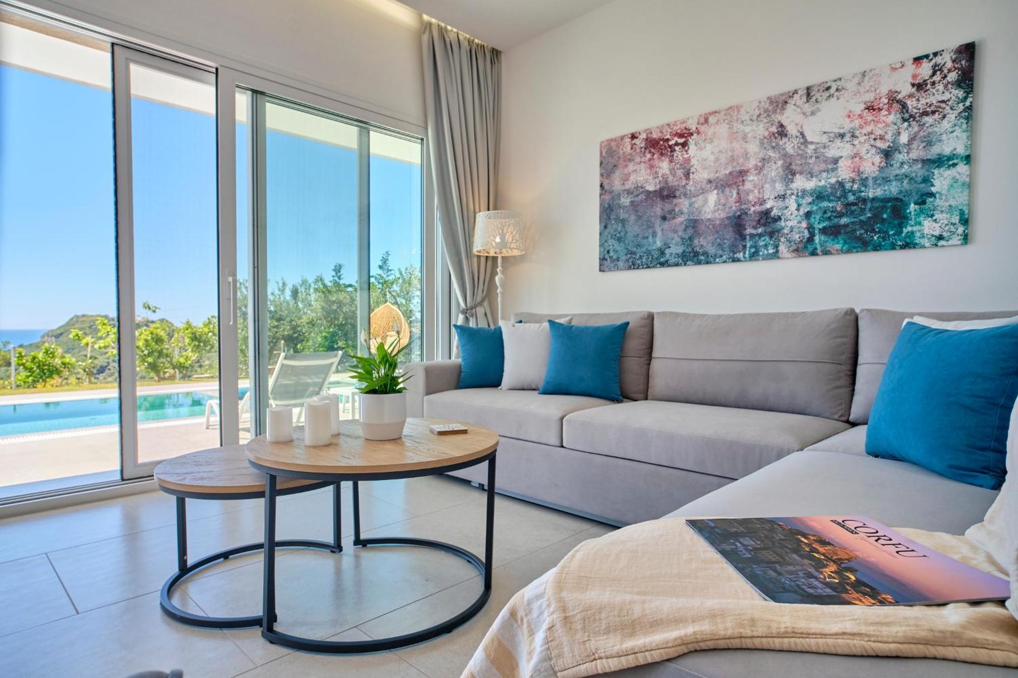 Villa Lefkimmiatis Corfu Afionas