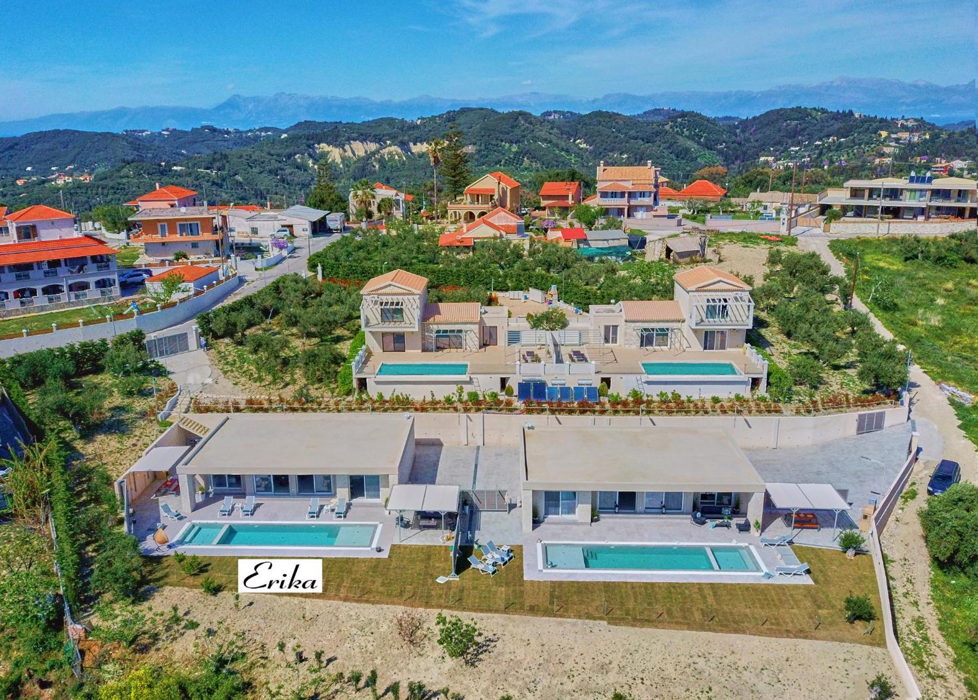 Villa Lefkimmiatis Corfu Afionas