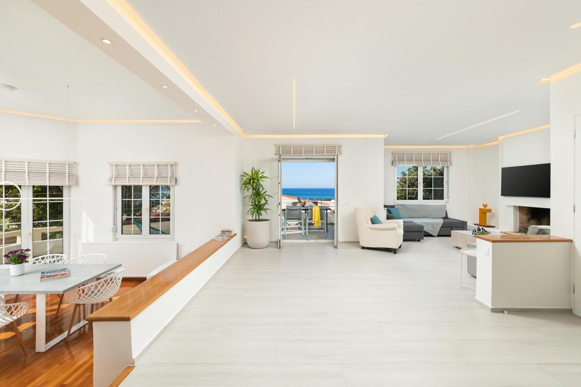 Villa Seaview Garden - Heated Pool & Sauna