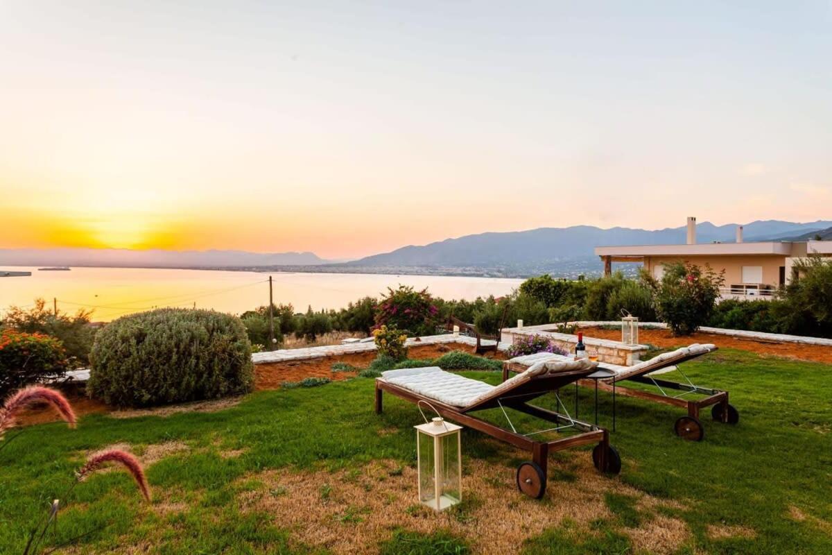 Villa Sunset Paradise - Verga's Utimate Seaview Getaway Mikra Mandinia