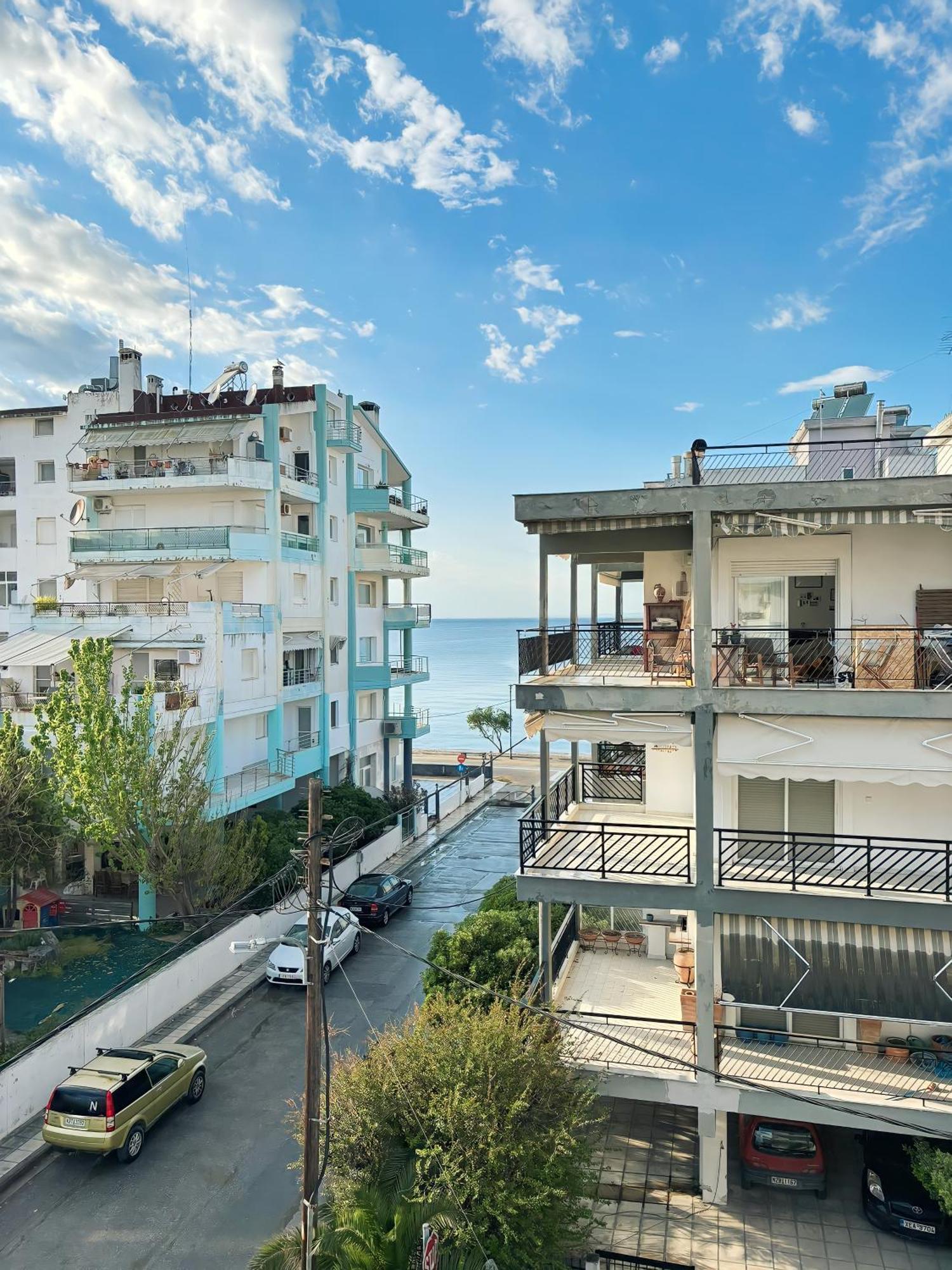 Minu Sonniges In Direkter Strandnaehe, Schnelles Internet, Freies Parken, Nahe Flughafen Peraia (Thessaloniki)