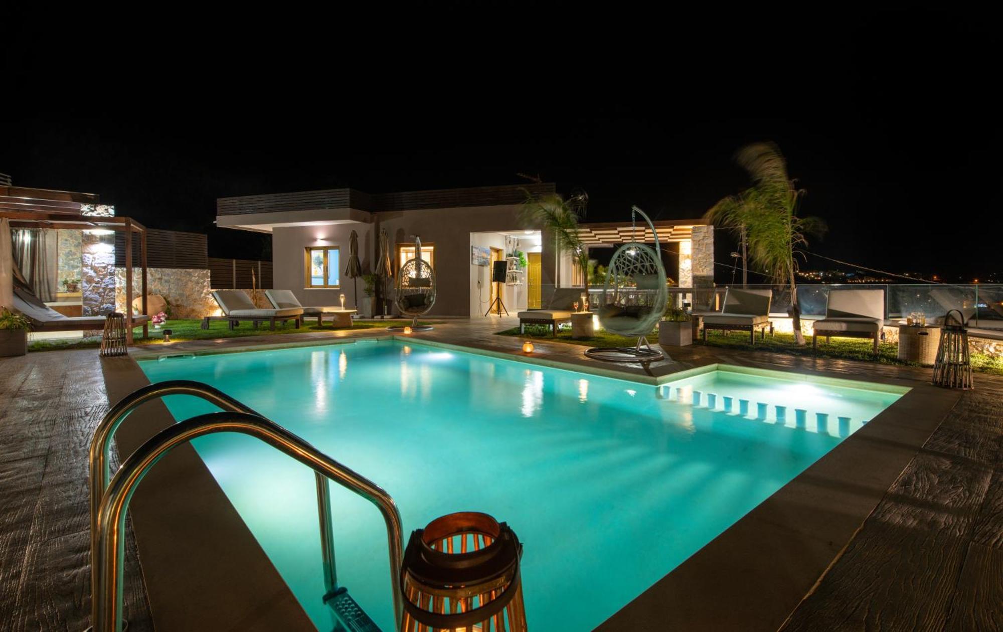 Villa Lady Dafni With Private Heated Pool Maleme (Crete)