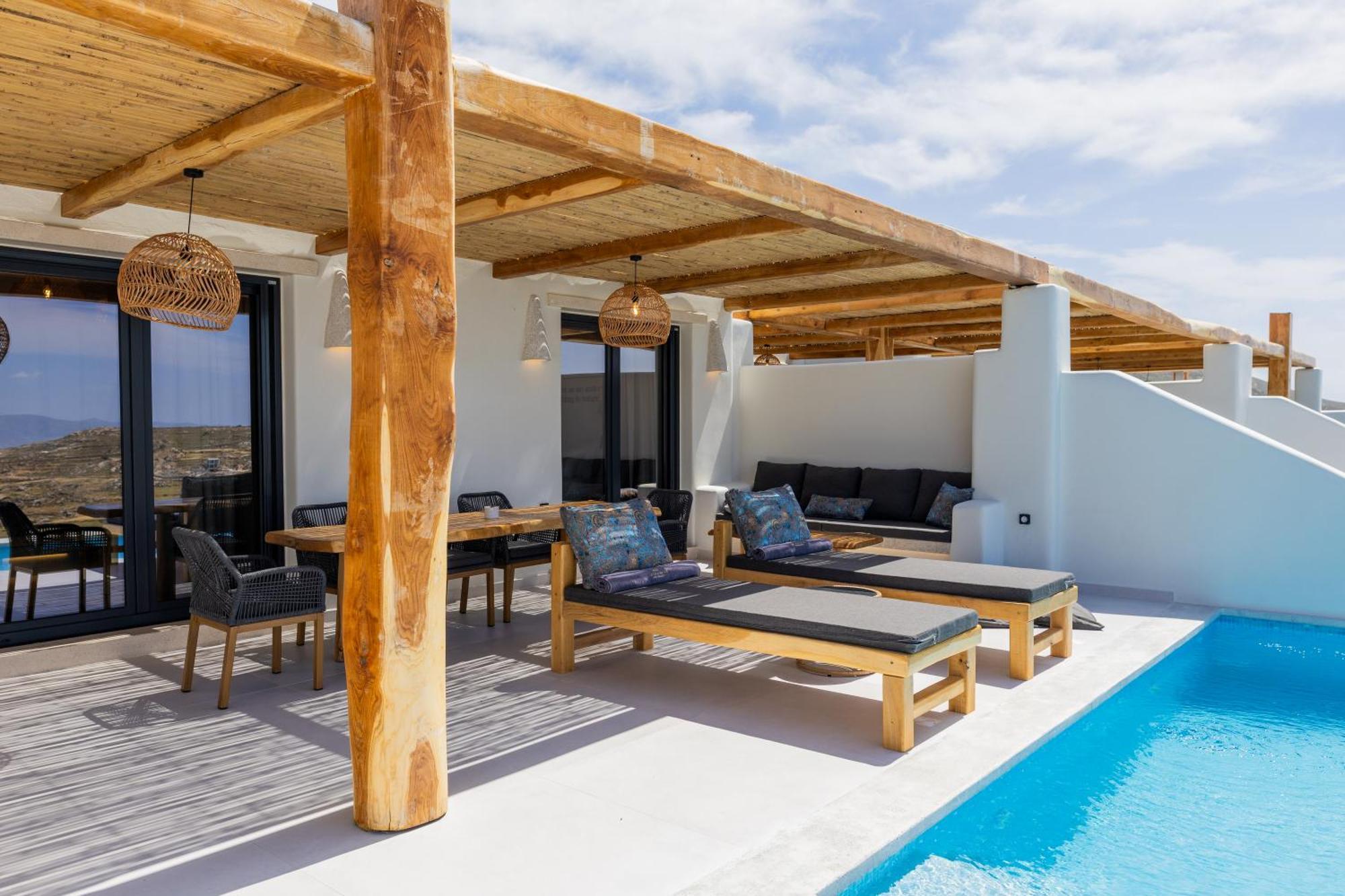 Villa La Grande Vue-private Hilltop With Private Pools Vivlos