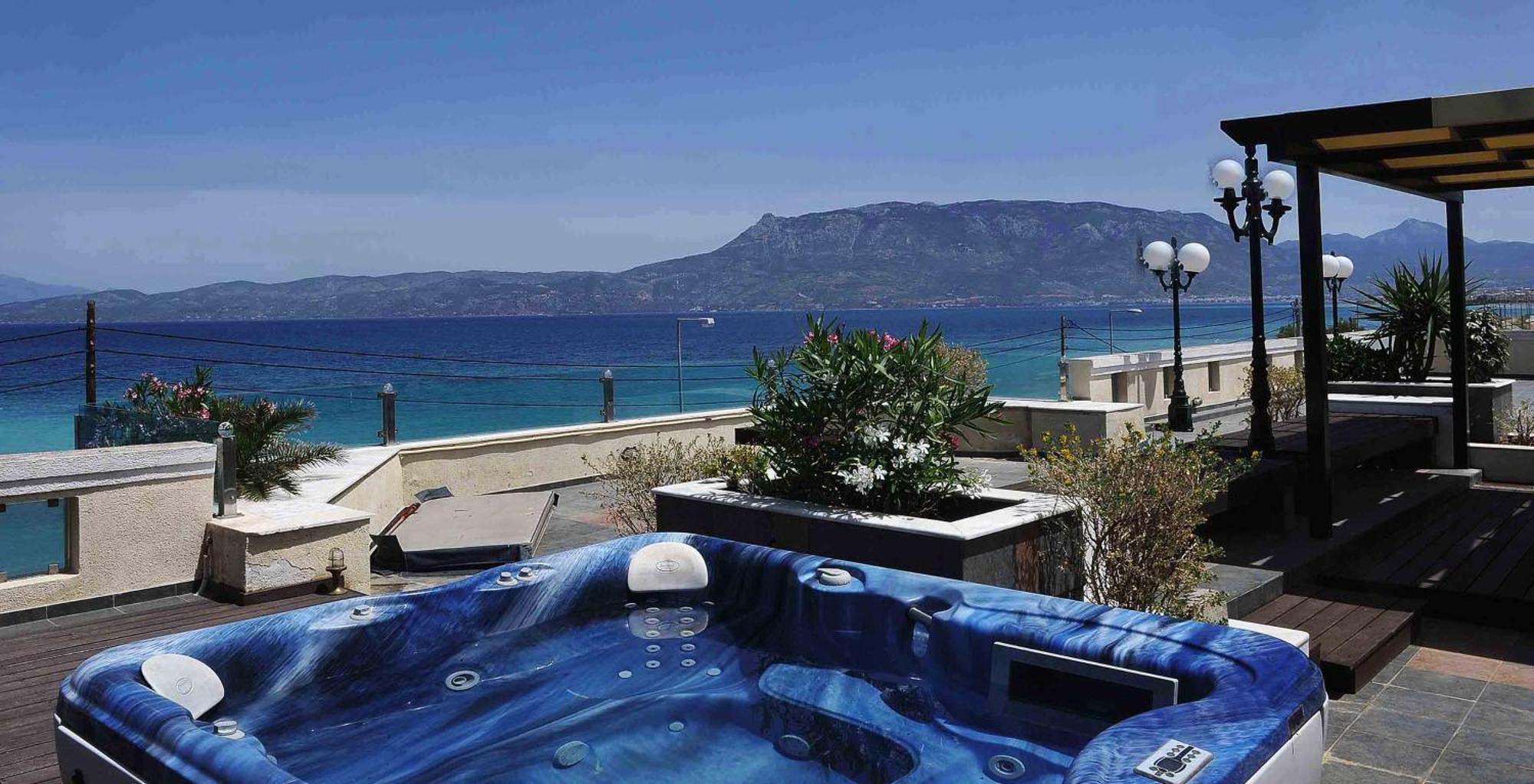 Livas Rooftop Seaview Corinth