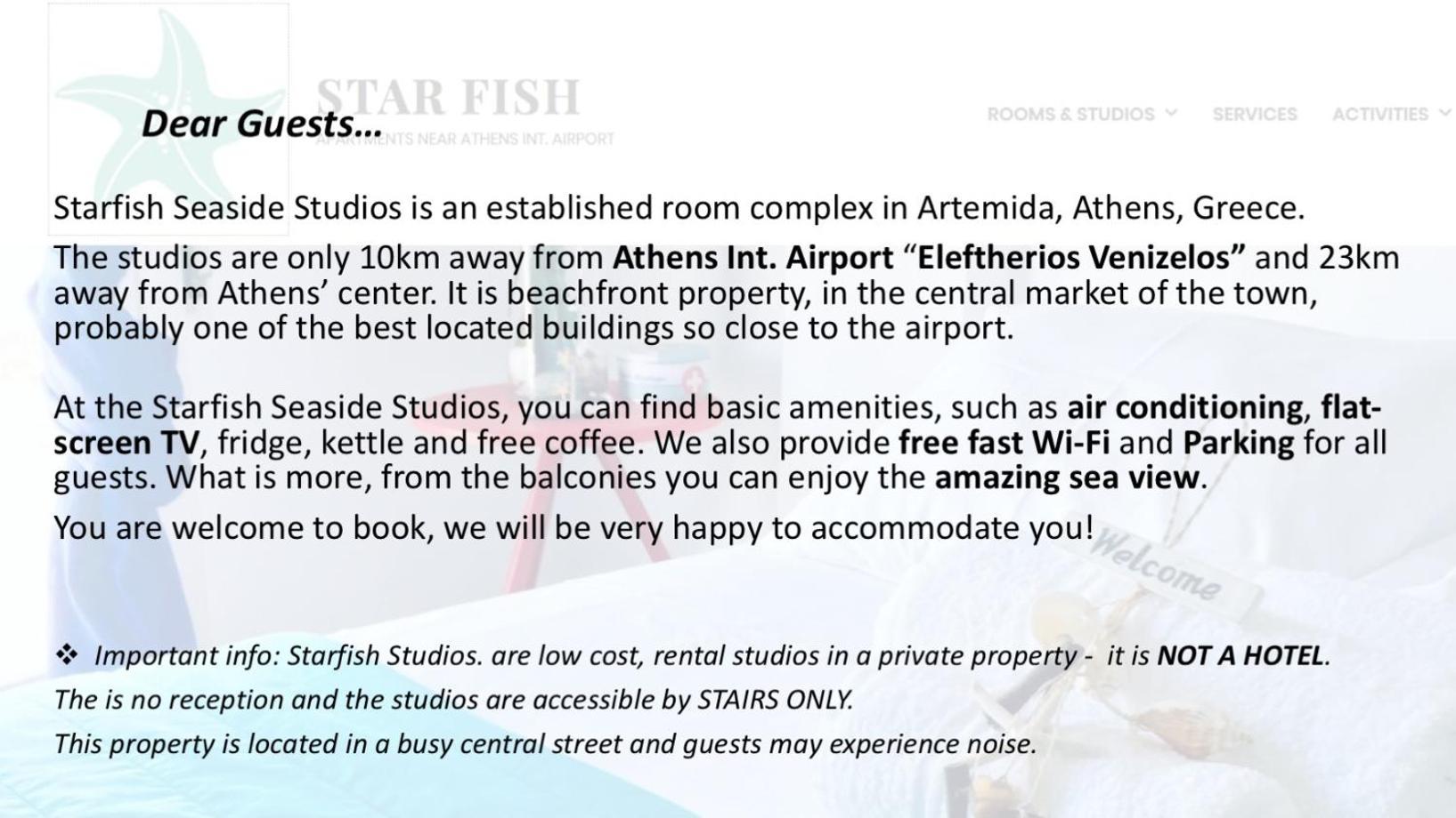 Aparthotel Starfish Seaside Studio *