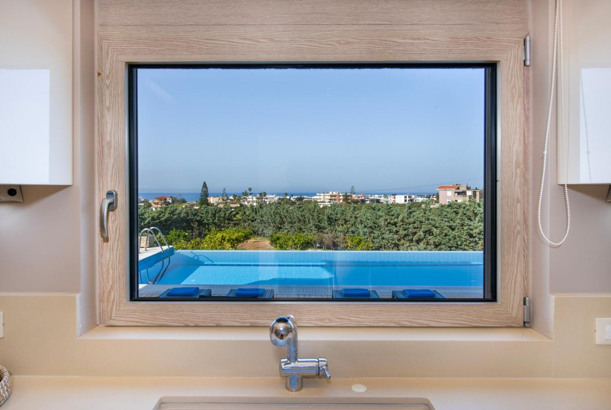 Four Seasons Private - Seaview - Big Heated Pool - Gym - Sport Activities * Gouves