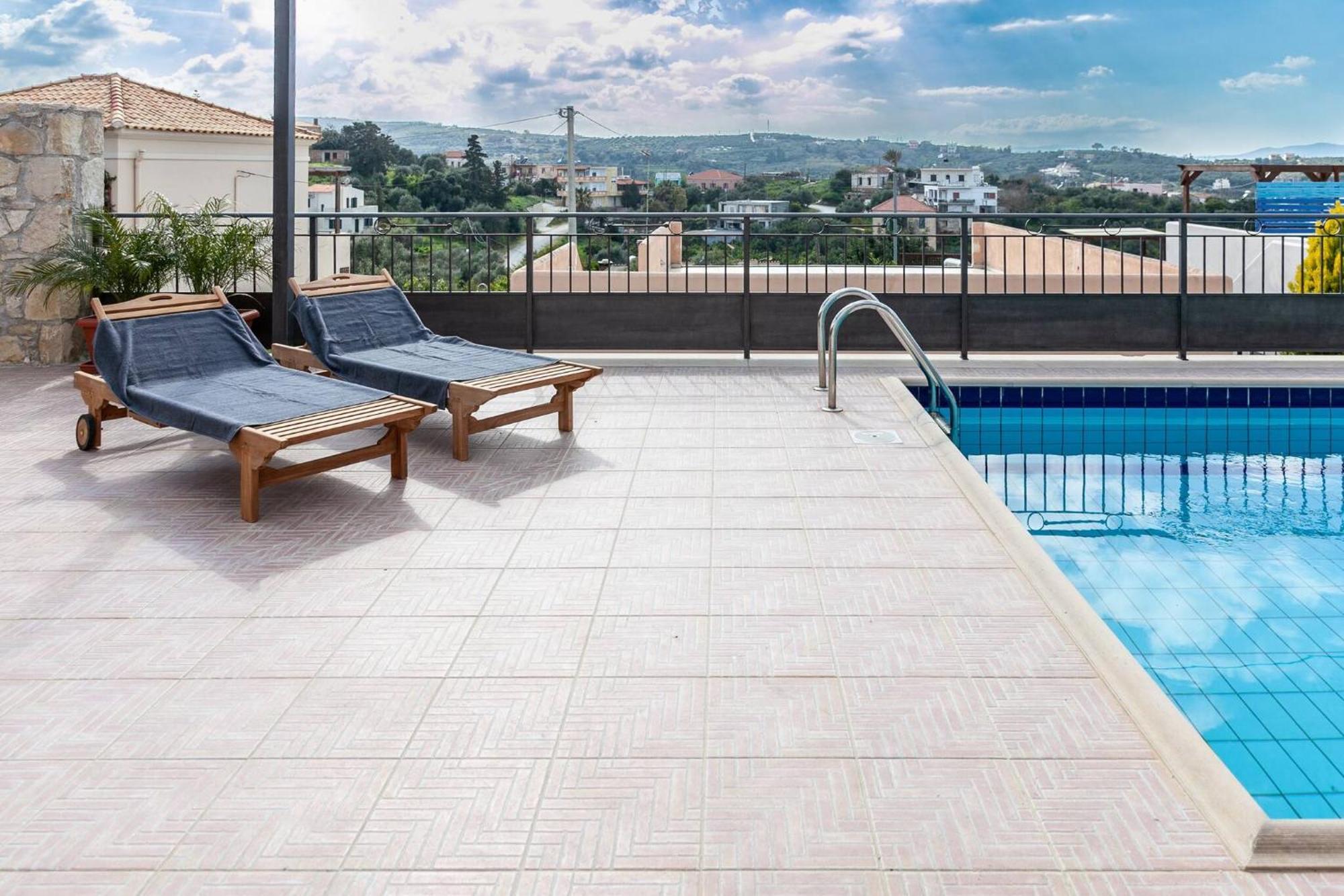 Vila Vasiliki, Next To Platanias, 6min From Sea Villa