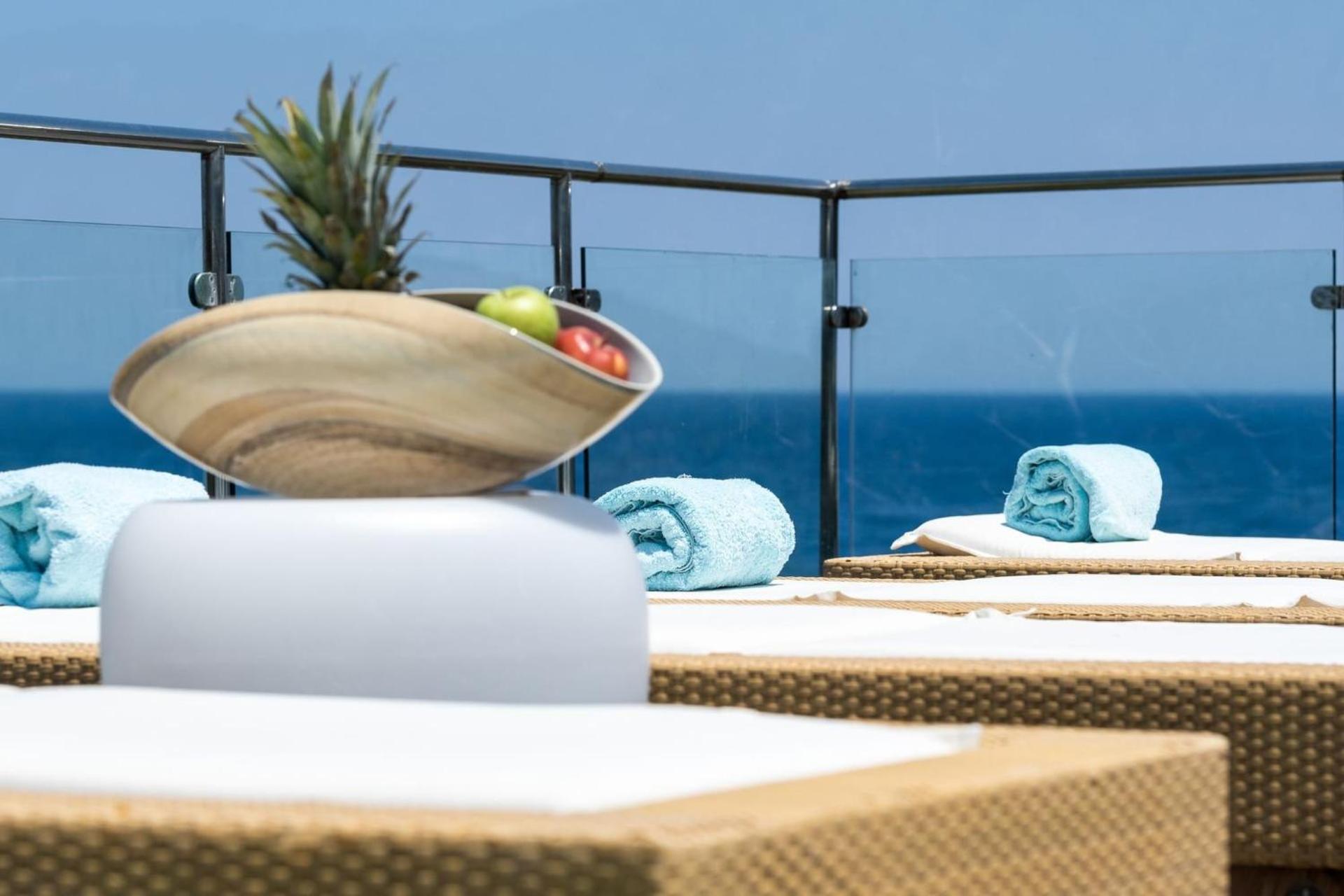 Ikaria Beachfront 7 Bedrooms Indigo Blue Haven Infinity Pool With Stunning Aegian Sea Views Gialiskari Villa Gialiskari (Icaria)