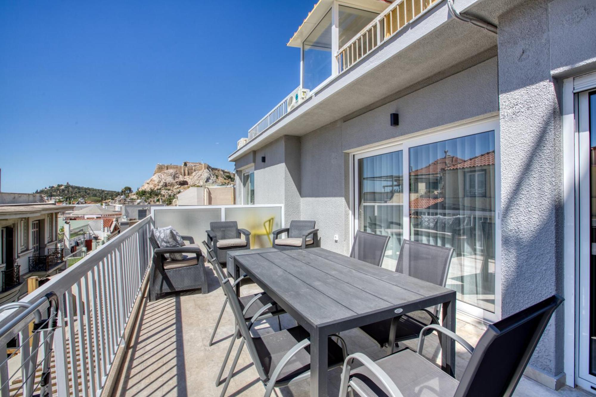 Apartment Selini- Grande Acropolis View - 4season Balcony *