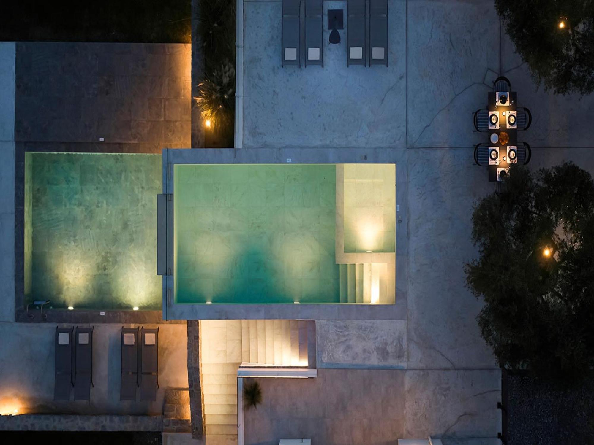 Villa Gorgeous Crete 4 Bedrooms Psinthos Terrace With Two Private Pools Bbq Rethymno *