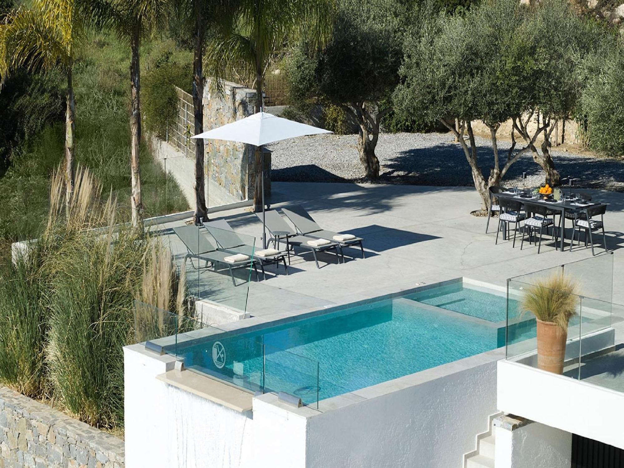 Villa Gorgeous Crete 4 Bedrooms Psinthos Terrace With Two Private Pools Bbq Rethymno Prinos (Crete)