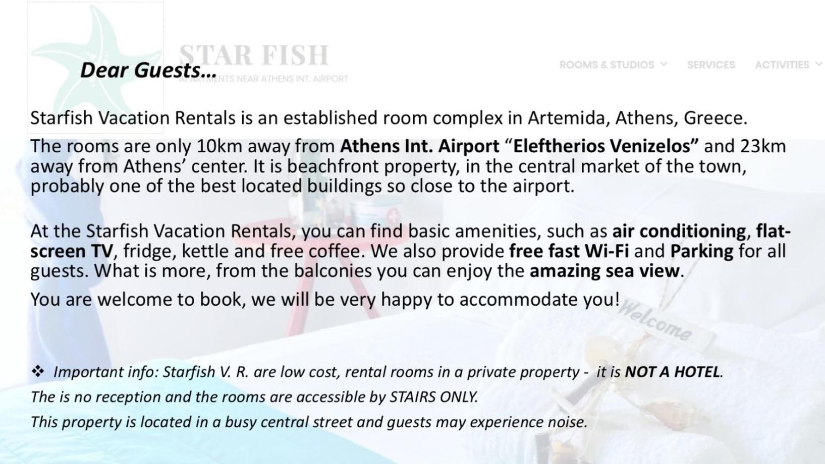 Starfish Vacation - Athens Int. Airport *