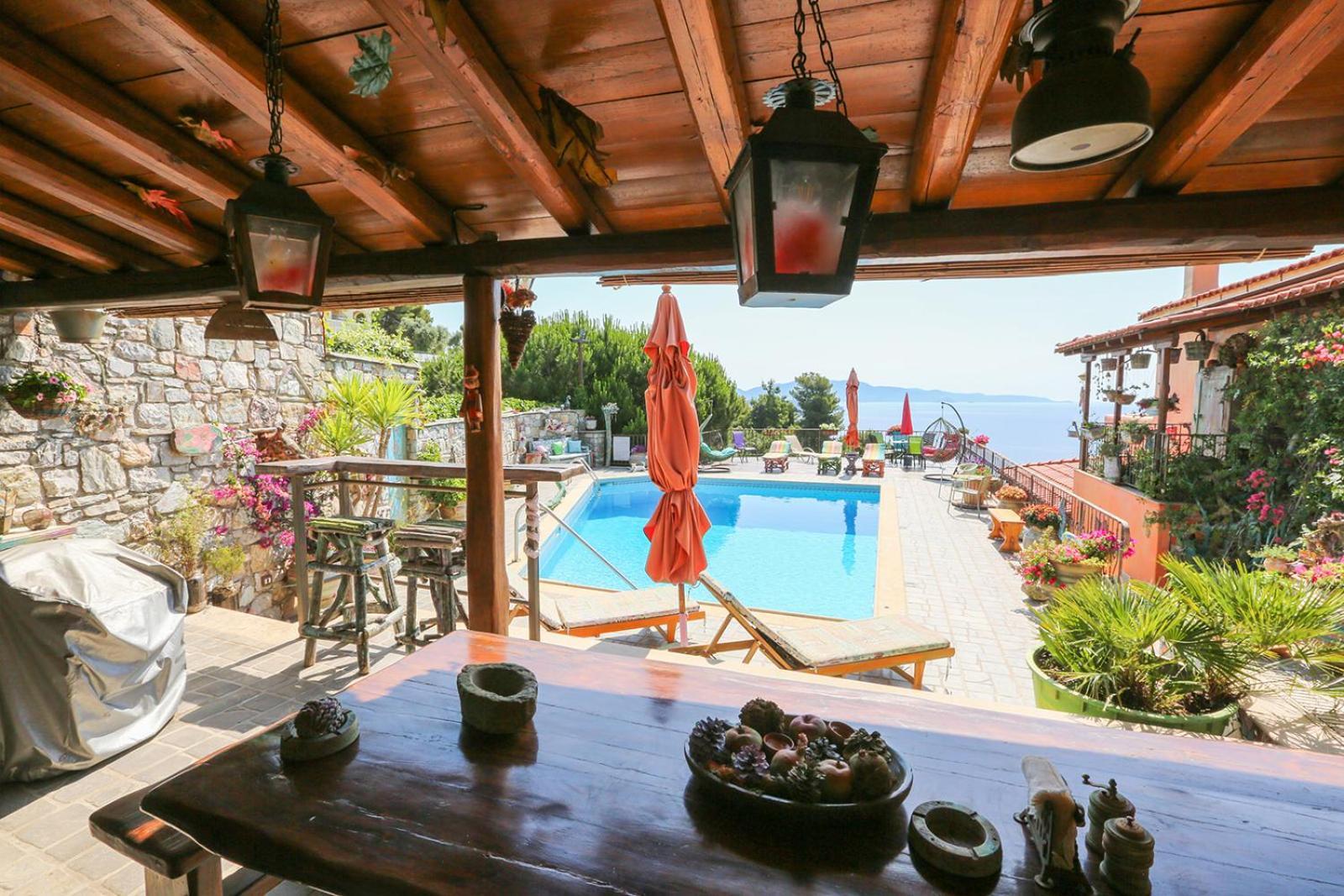 Absolute Vacation Luxury Stratos Near Sea Majestic View Achladies (Skiathos)