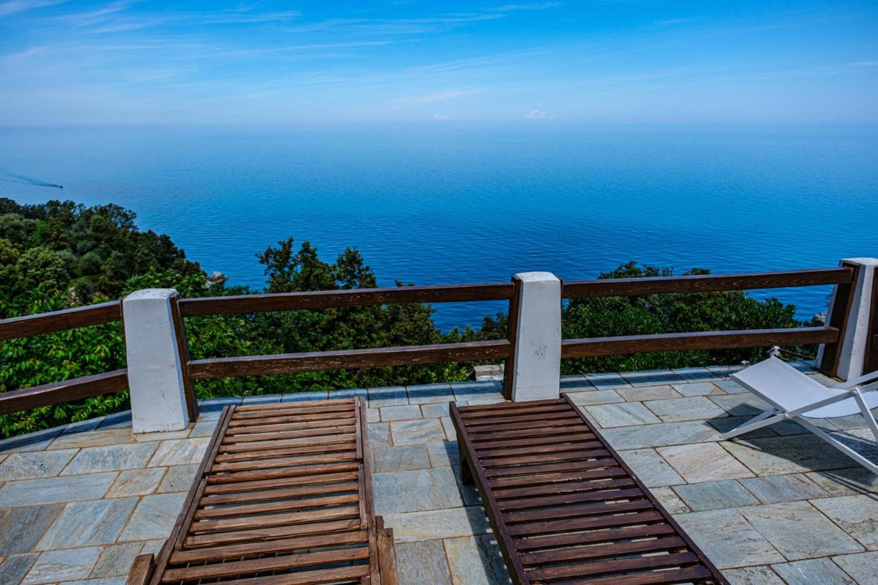 Hideaway In With Private Access To Sea Anna's Horizon Damouchari