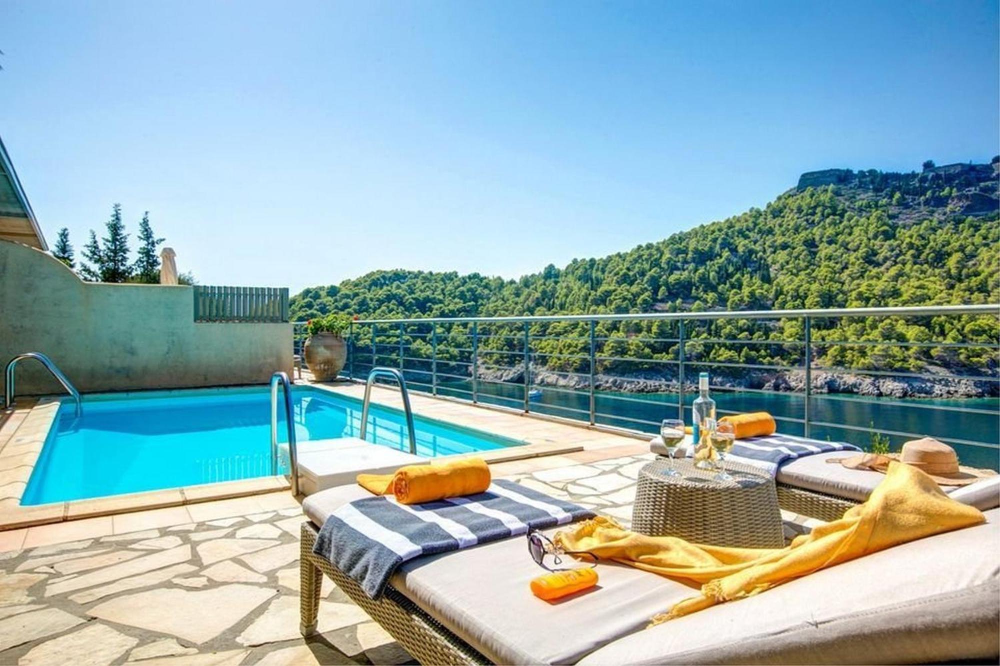 Kazaana: Seafront Kefalonia Retreat With Pool And Views Villa Asos