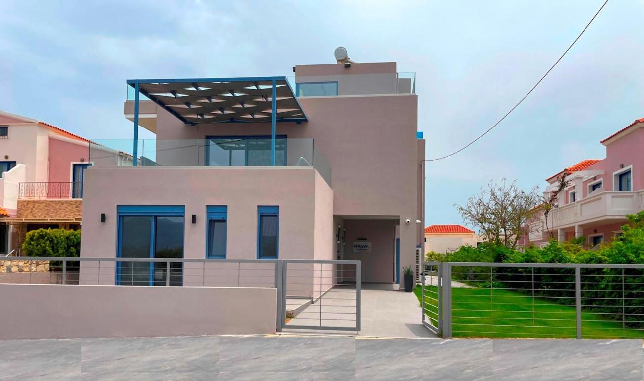 Naval Villa-panoramic With Heated Pool On The Roof * Gerani (Chania)