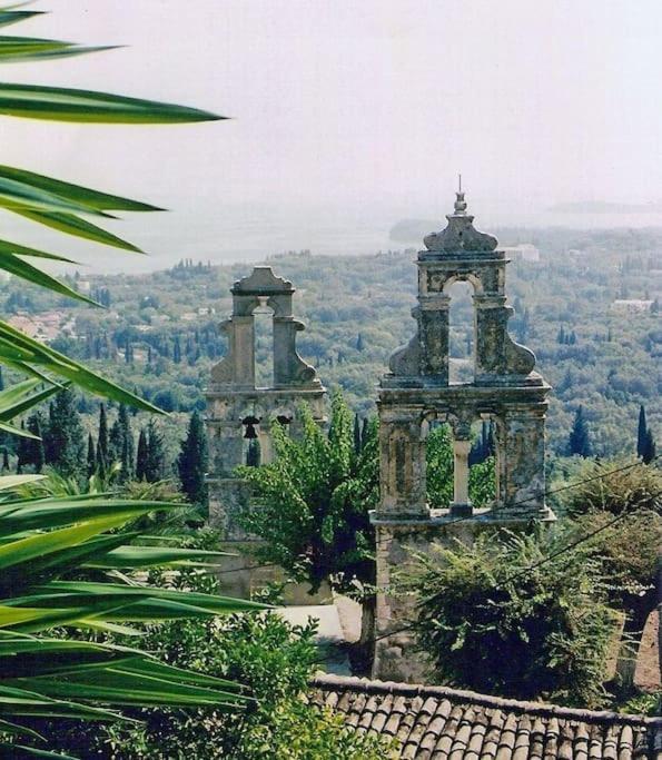 Magnolia Country Estate 200year Old Stone House Apartment Ano Korakiana