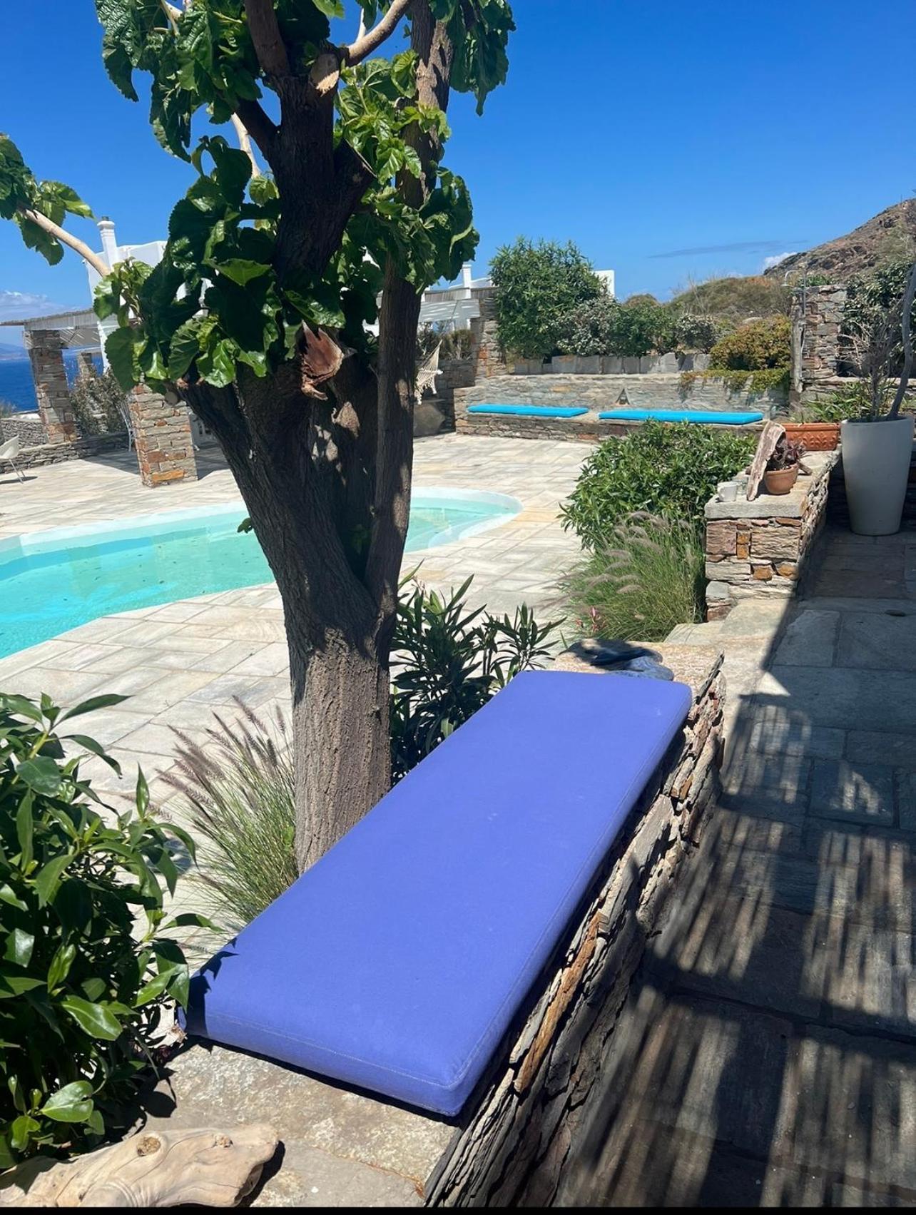 Elli S Seafront Pool Villa, W/sandy In Kea, Cyclades Villa Melissaki