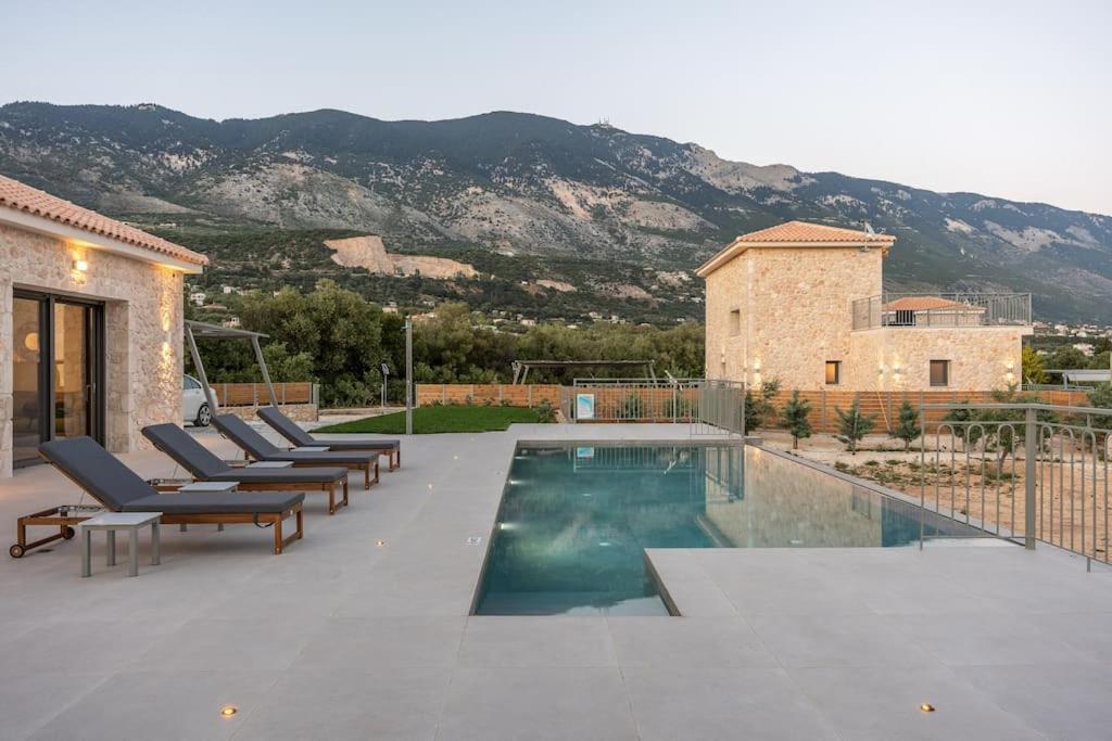 Villa Brand New: Kefalonia Stone - Trapezaki Retreat Trapezaki (Kefalonia)