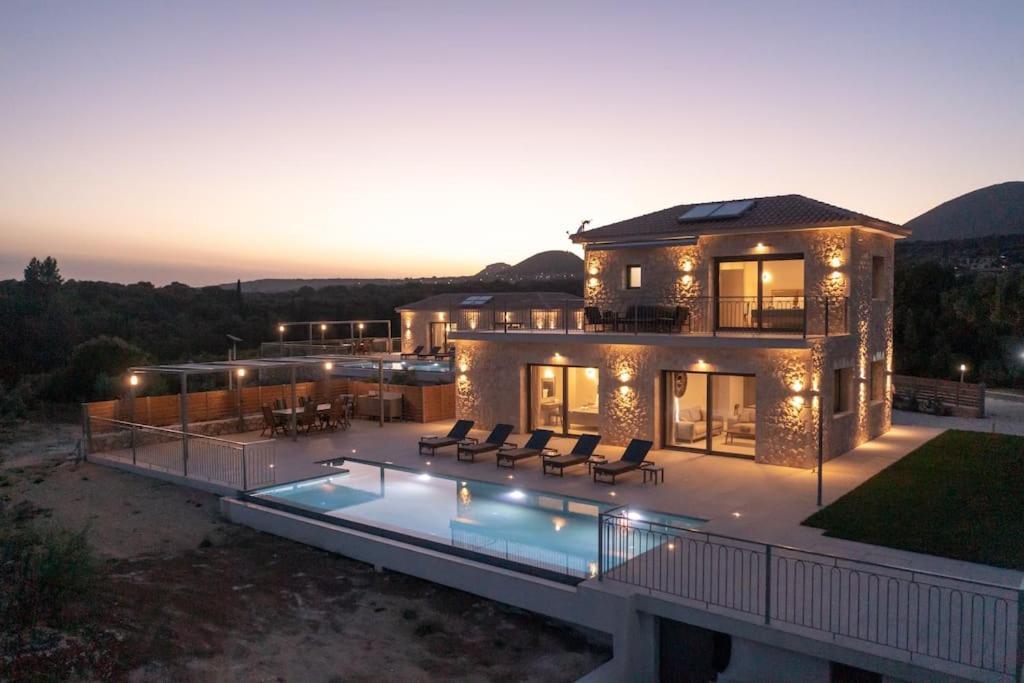 Brand New Kefalonia Stone - Trapezaki Tranquility Villa *