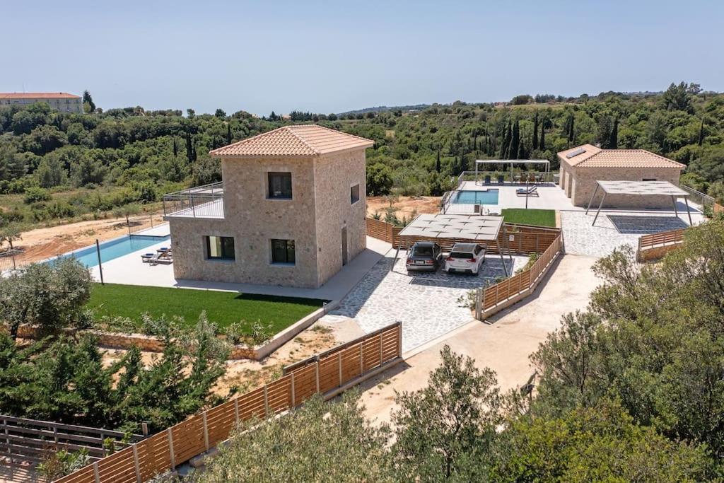 Villa Brand New Kefalonia Stone - Trapezaki Tranquility *